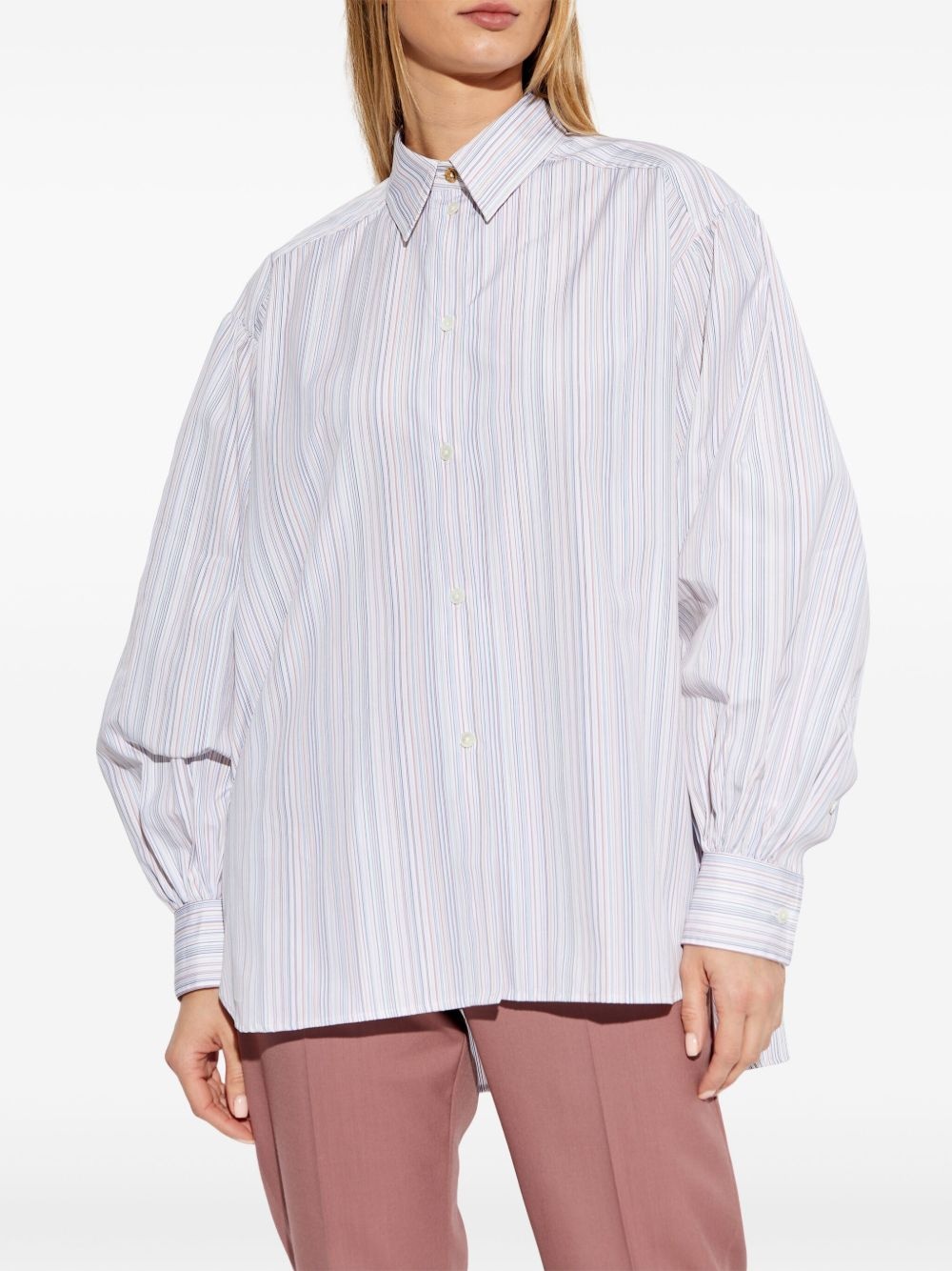 striped cotton shirt - 3