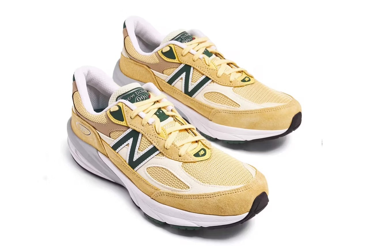 New Balance 990v6 Made in USA 'Pale Yellow' U990TE6 - 2