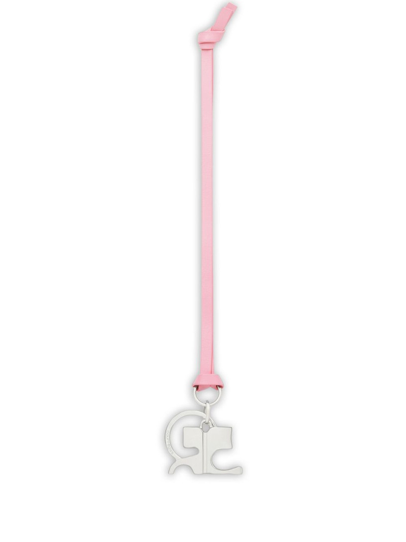 leather logo keyring 1