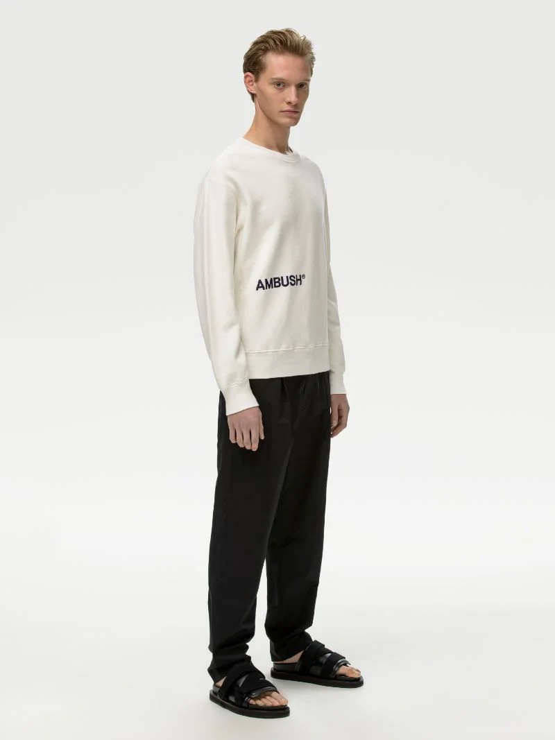 CREWNECK INSERTS SWEATSHIRT - 2