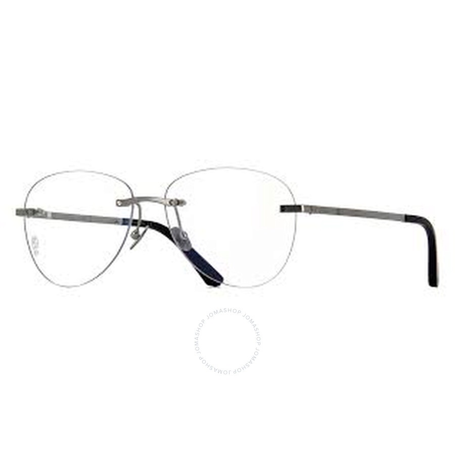 Cartier Santos De Cartier Demo Pilot Titanium Men's Eyeglasses CT0254O 002 57 - 1