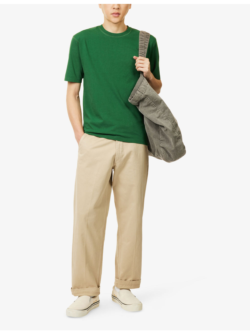 Short-Sleeve Hiking Cotton-Jersey T-Shirt - 2
