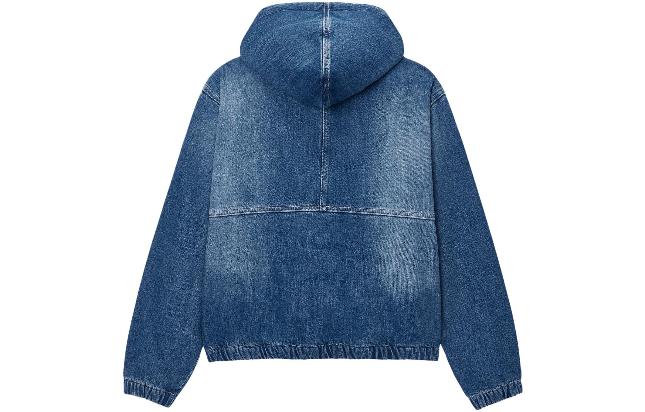 Stussy Denim Sherpa Work Jacket 'Blue' 115725 - 2