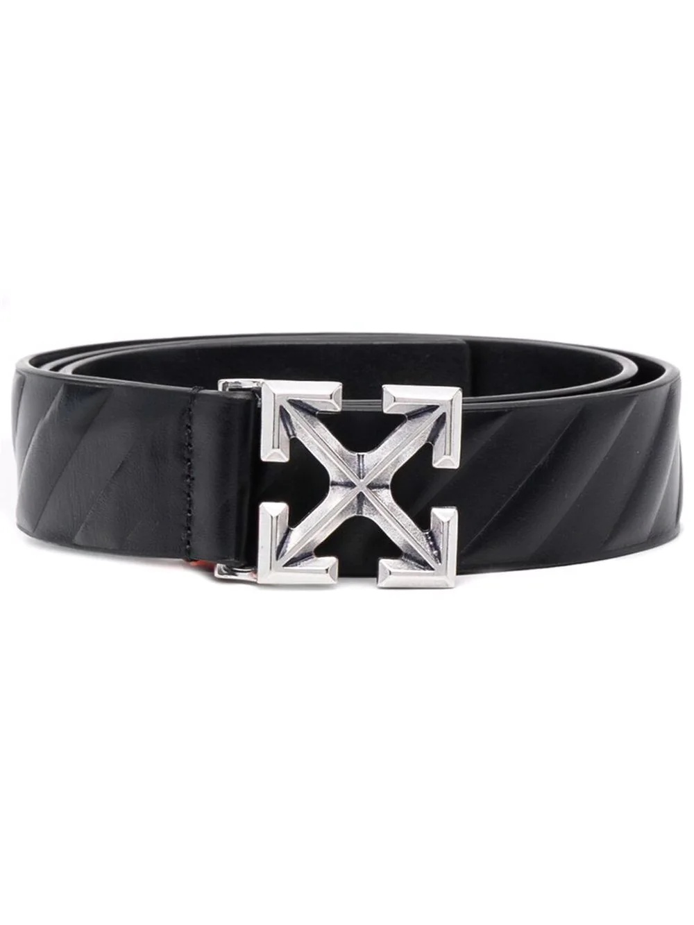 Diag Arrow embossed belt - 1