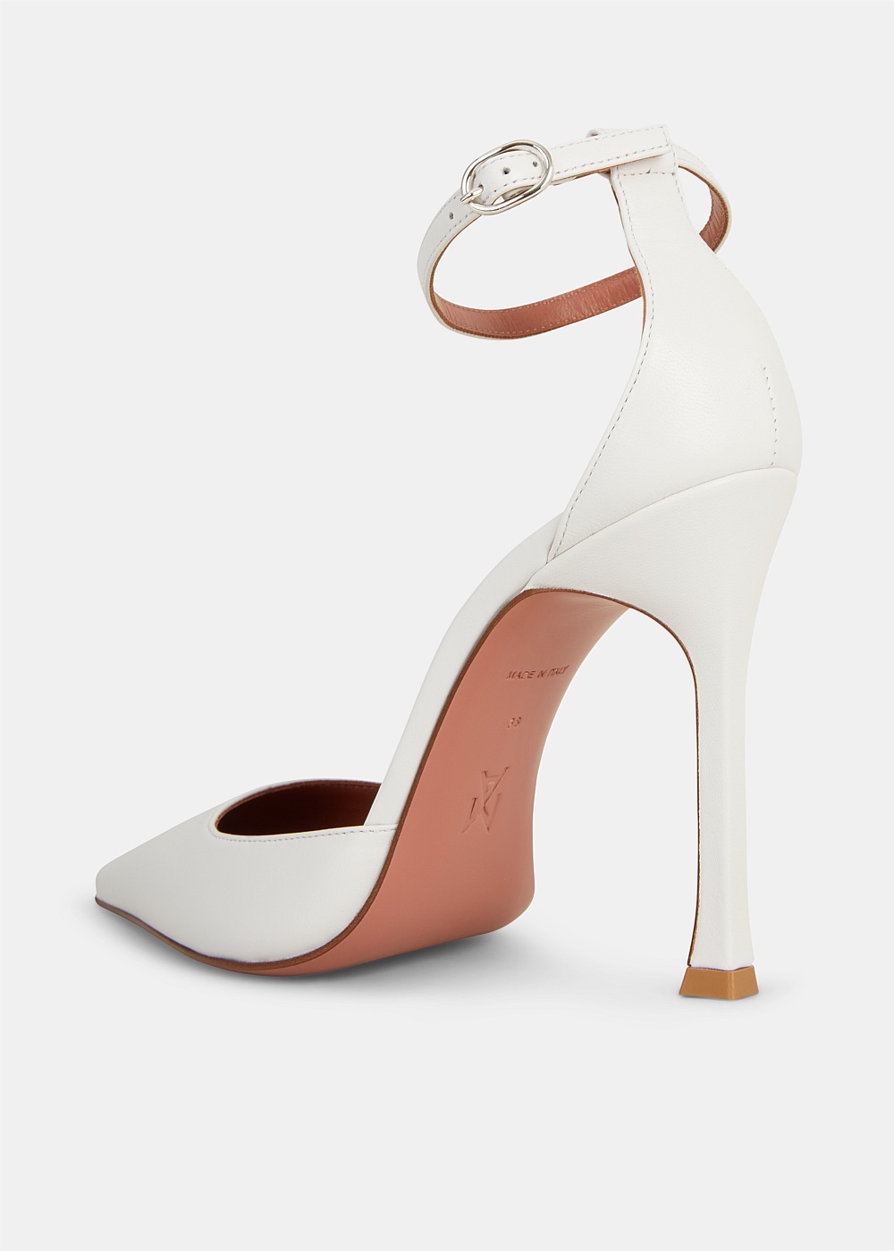 White Nappa Kim Pumps - 4