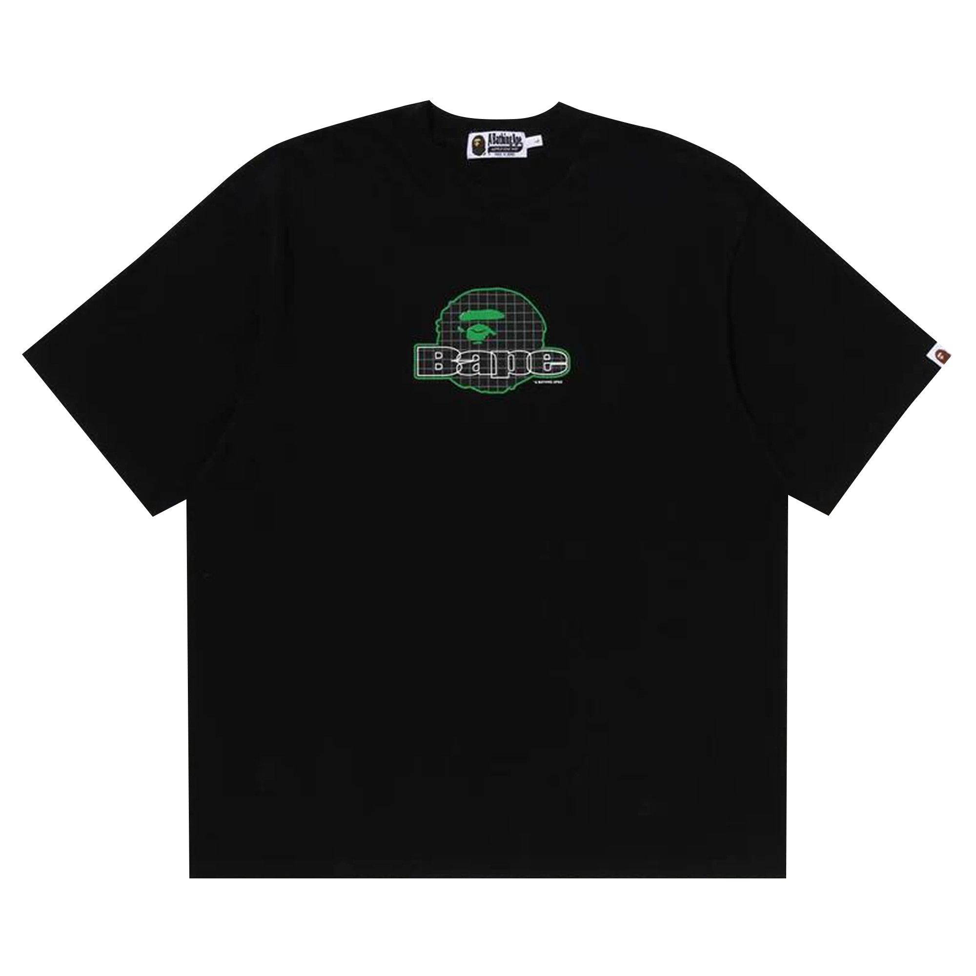 BAPE Ape Head Relaxed Fit Tee 'Black' - 1