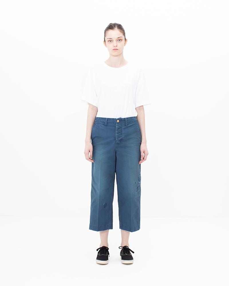 CHINO PANTS CRASH W LT.INDIGO - 3