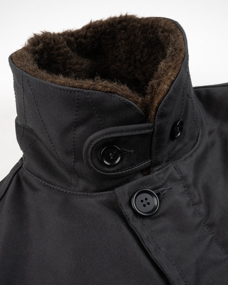 OILED WHIPCORD N1 DECK JACKET - BLACK 8