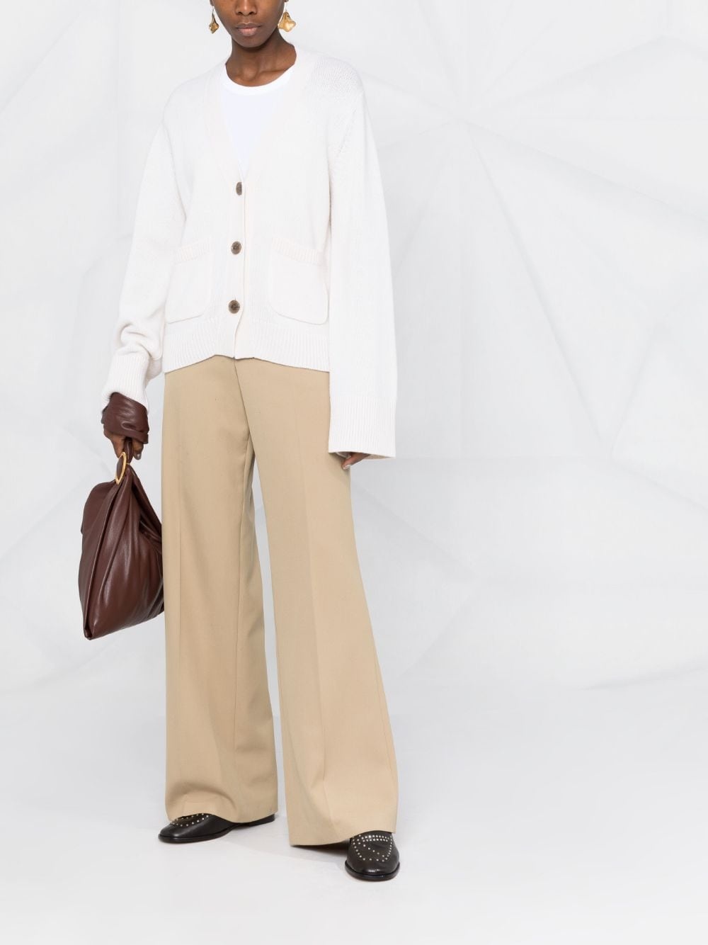 Danni V-neck knitted cardigan - 2