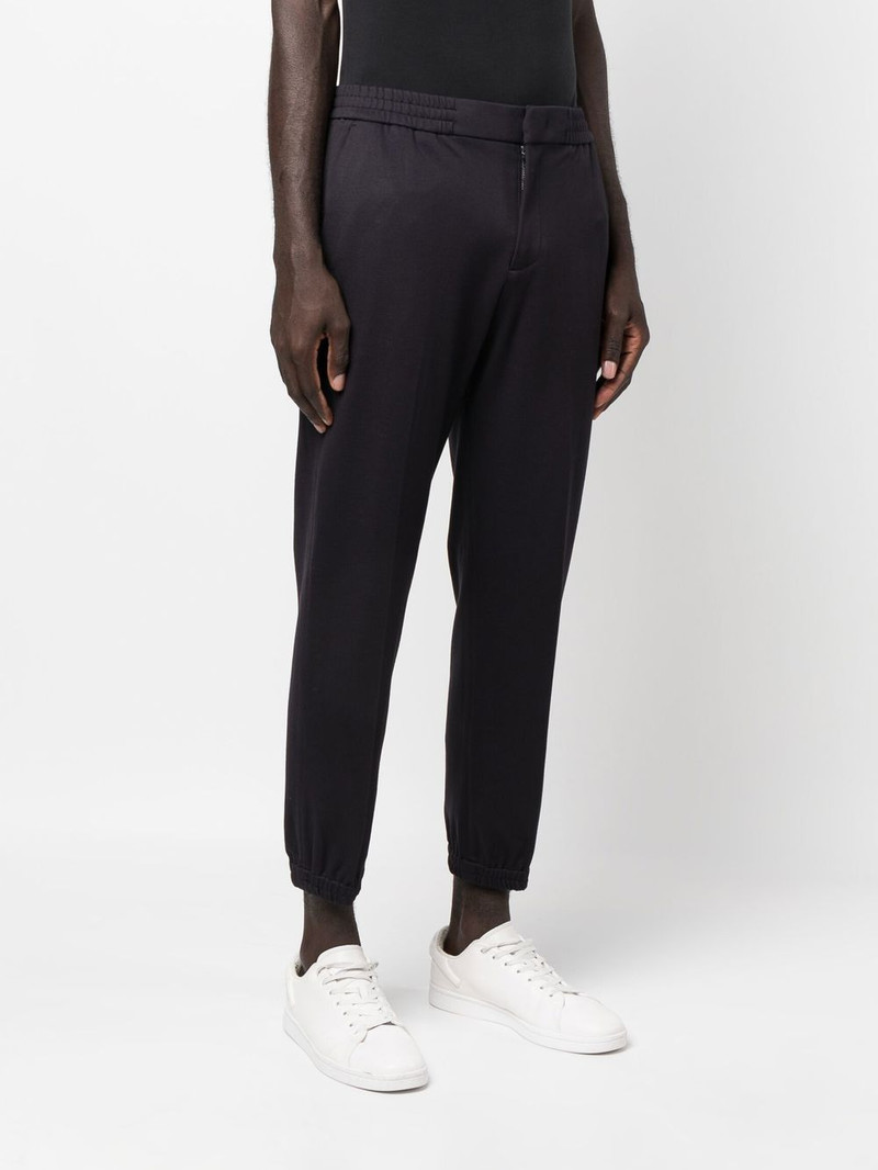 mid-rise tapered trousers 3