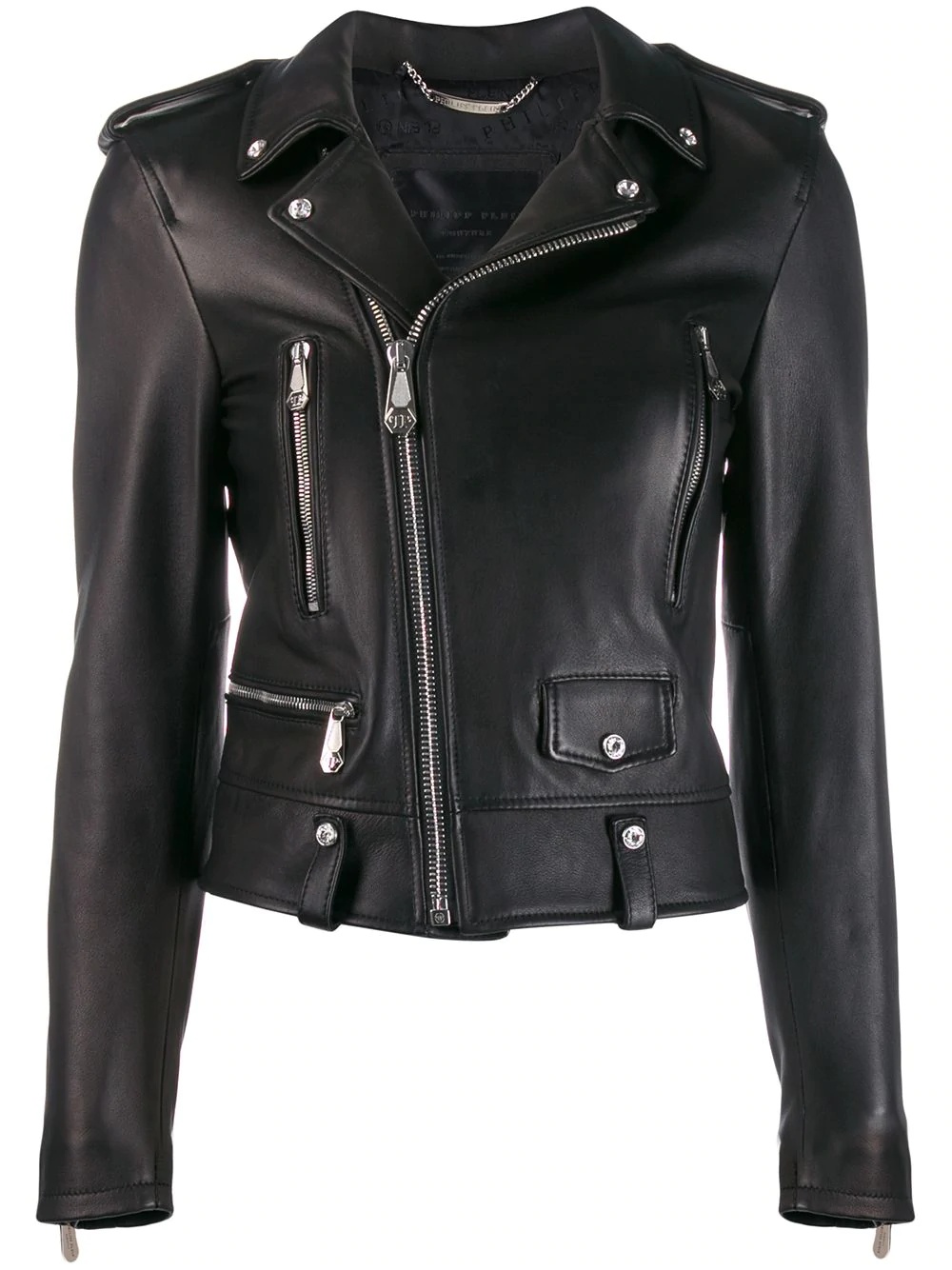 Statement biker jacket - 1