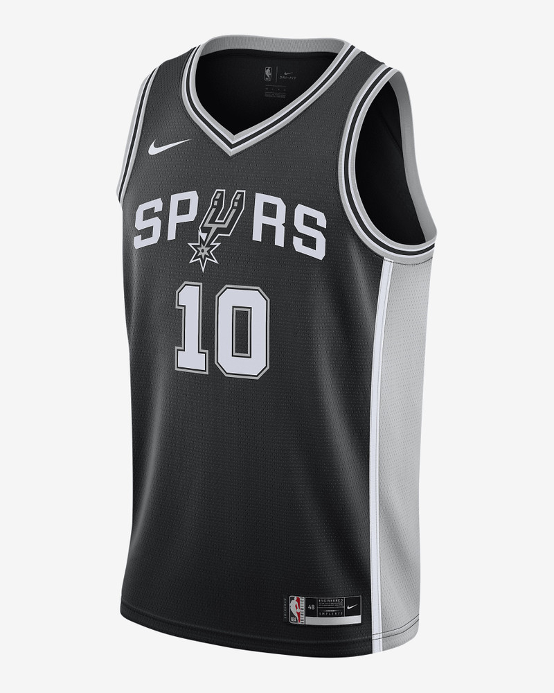 Spurs Icon Edition Nike Men's NBA Swingman Jersey - 1