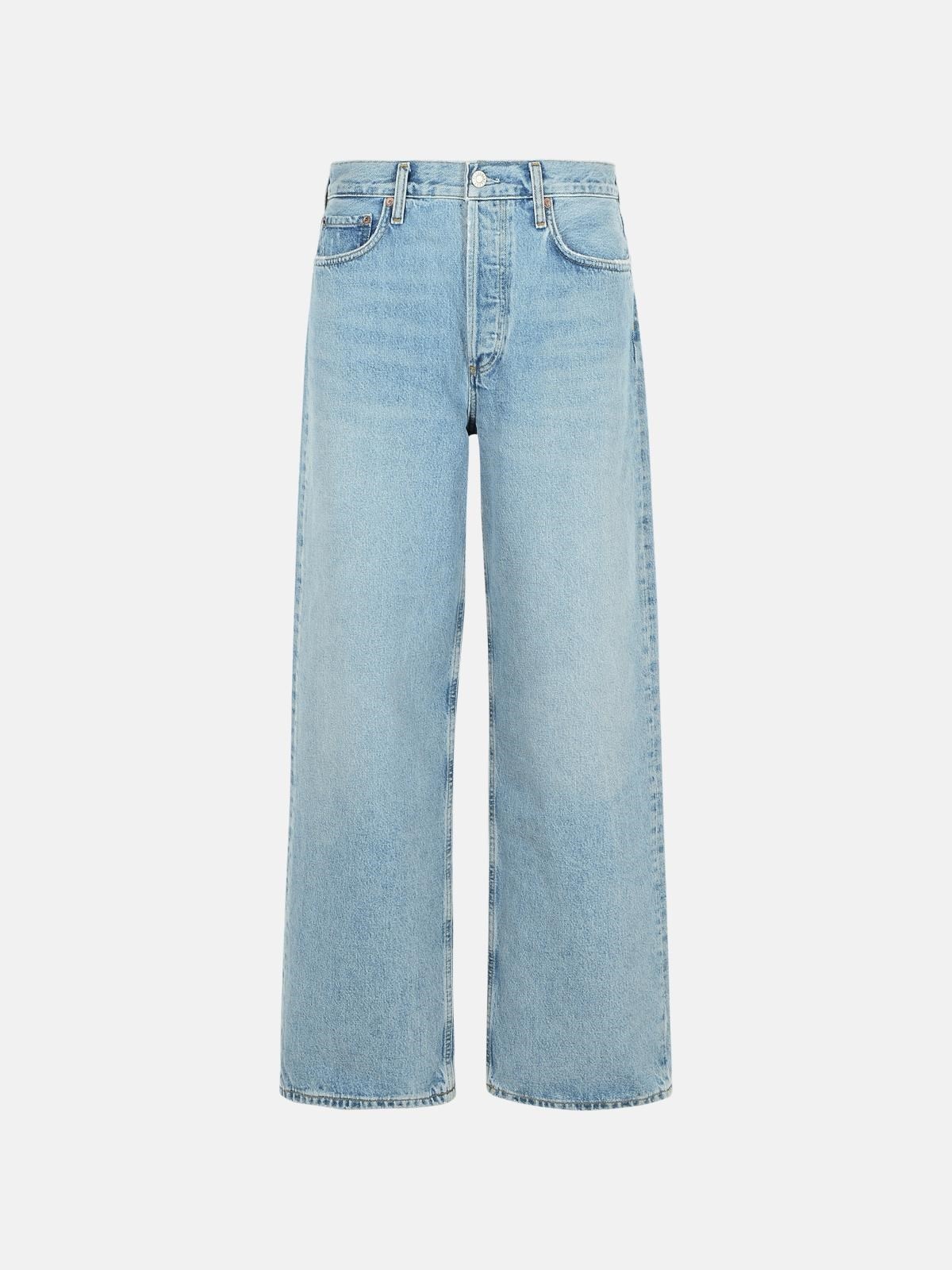 'SLUGGY BAGGY' LIGHT BLUE DENIM JEANS - 1