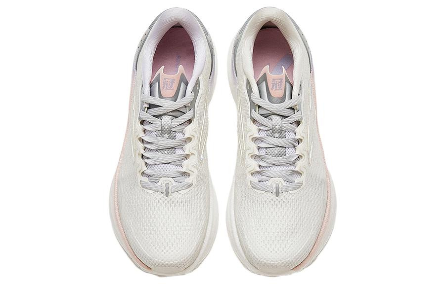 (WMNS) ANTA Running Series Sneakers 'White Pink Silver' 122335580S-5 - 3
