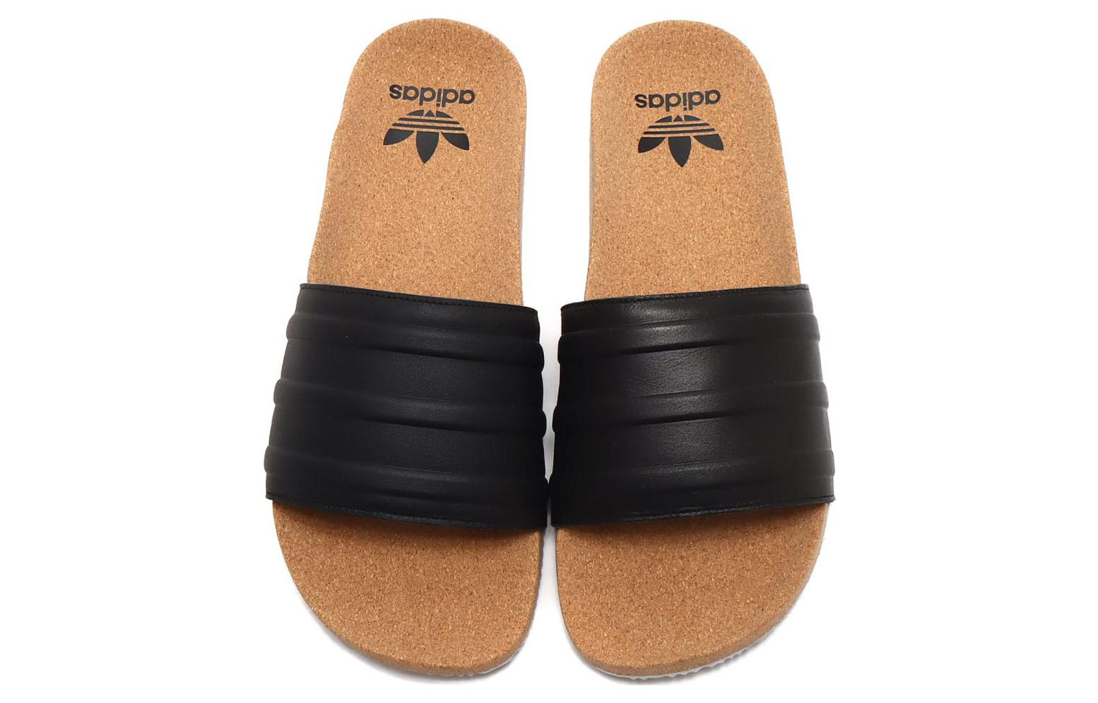 adidas originals Adilette 'Black Cork' HQ1998 - 5
