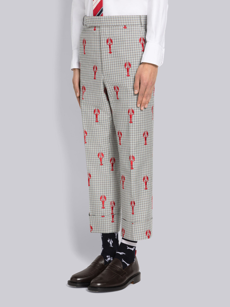 Thom Browne Lobster Half Drop Low Rise Drop Crotch Trouser outlook