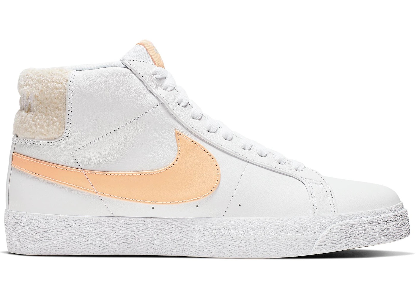 Nike SB Zoom Blazer Mid White Celestial Gold - 1