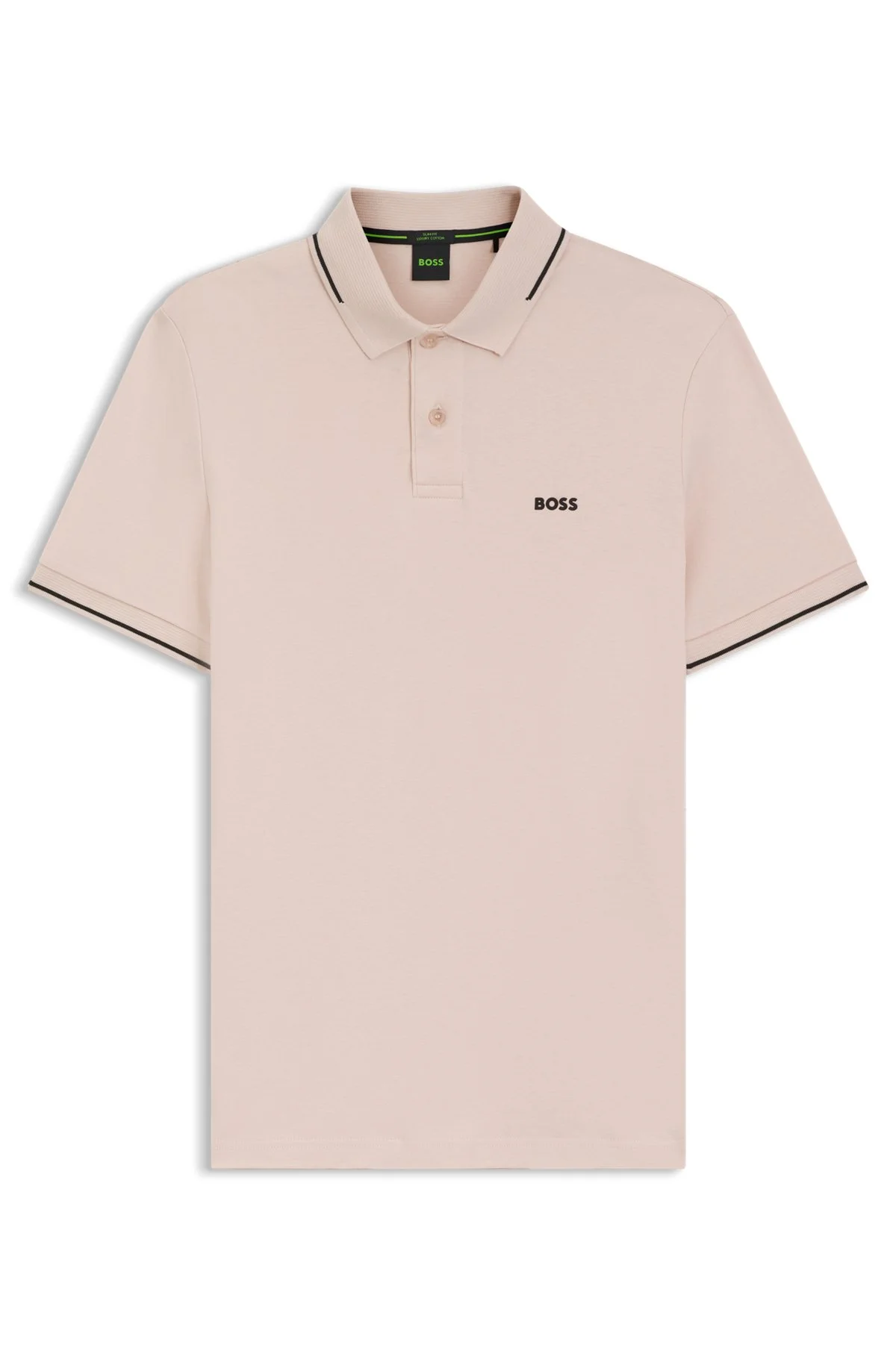 SLIM-FIT COTTON POLO SHIRT - 1