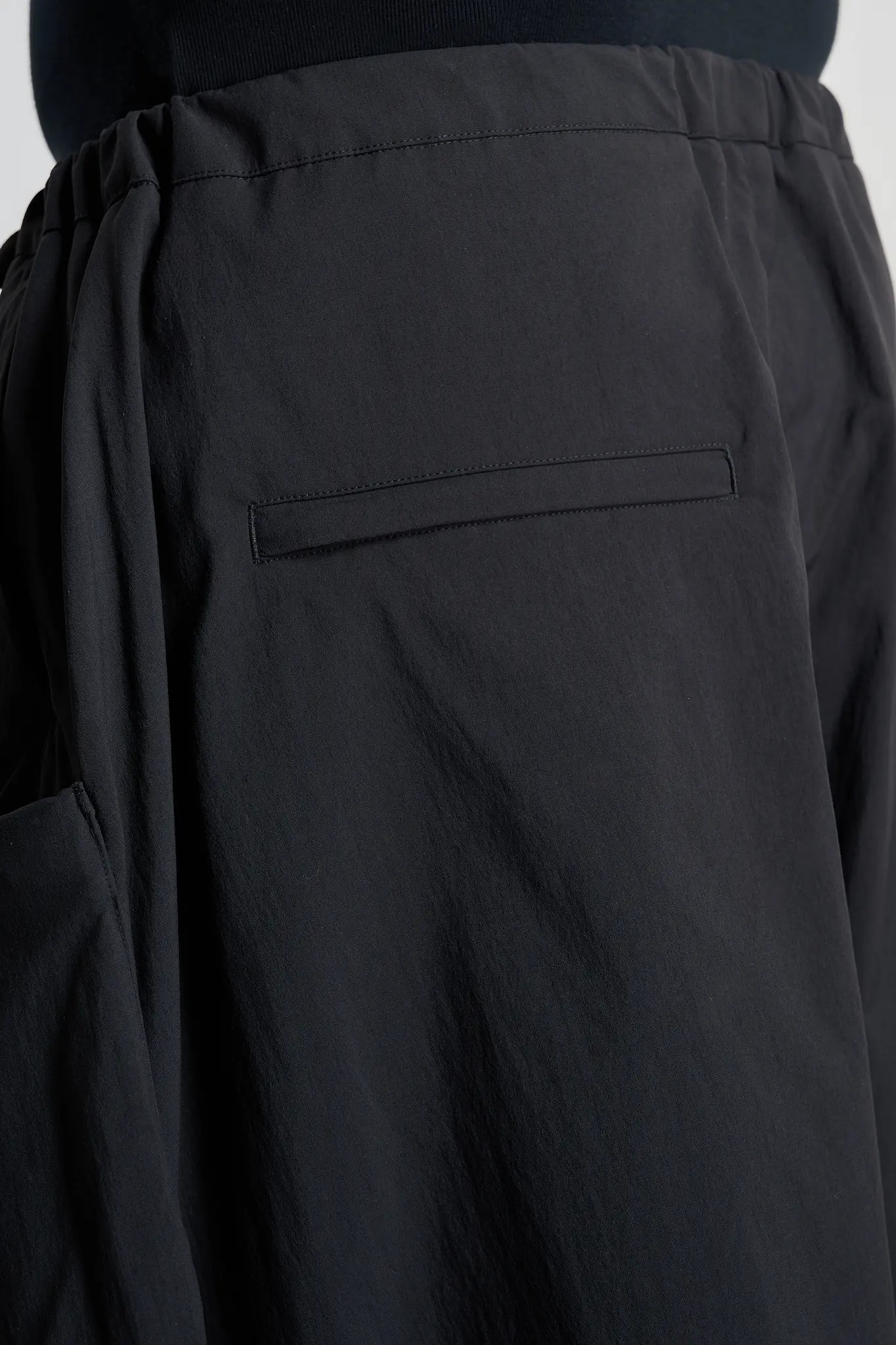 SK30-M Nylon Stretch Convert Cargo Skirt Black - 26