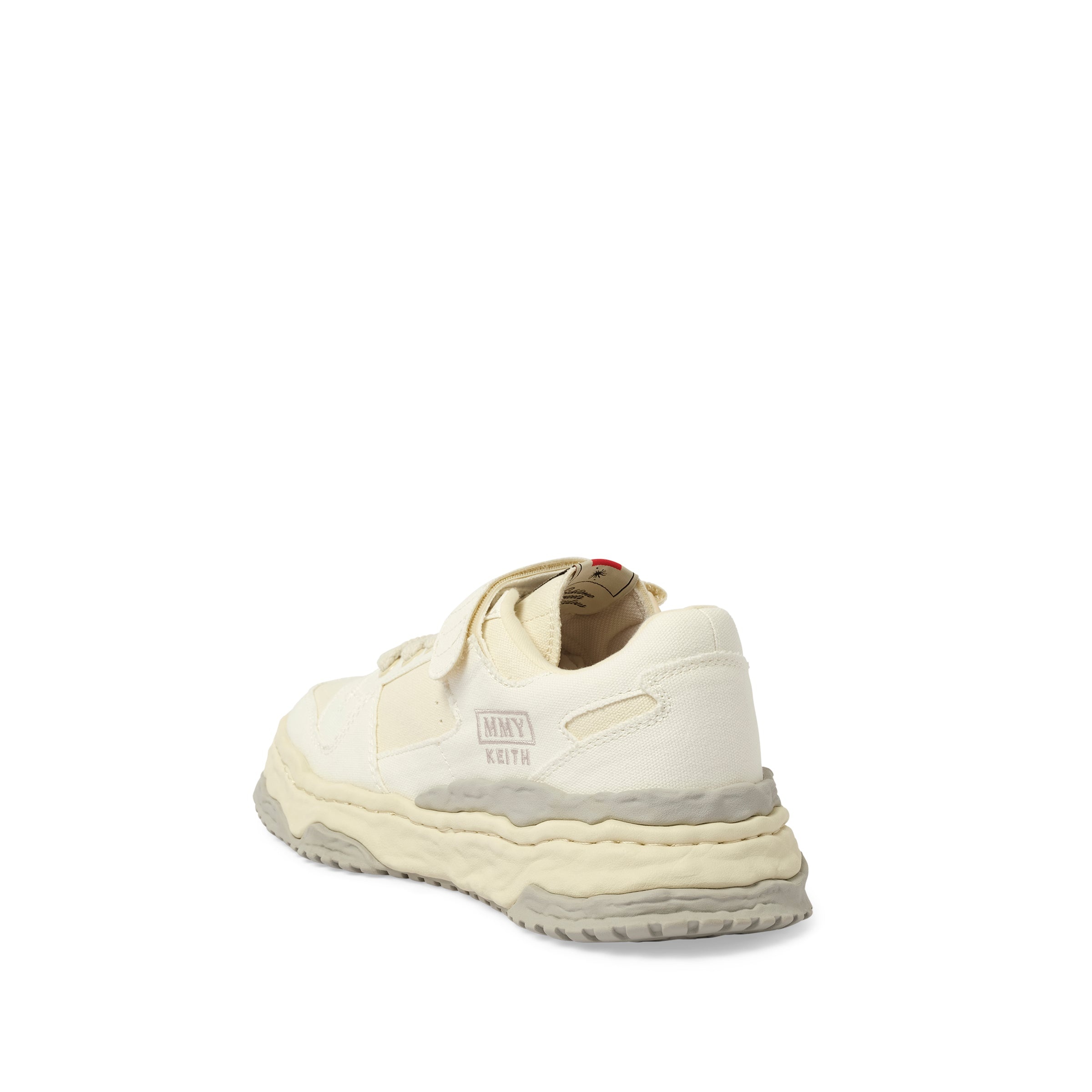 KEITH OG Low Top Sneaker in White - 3