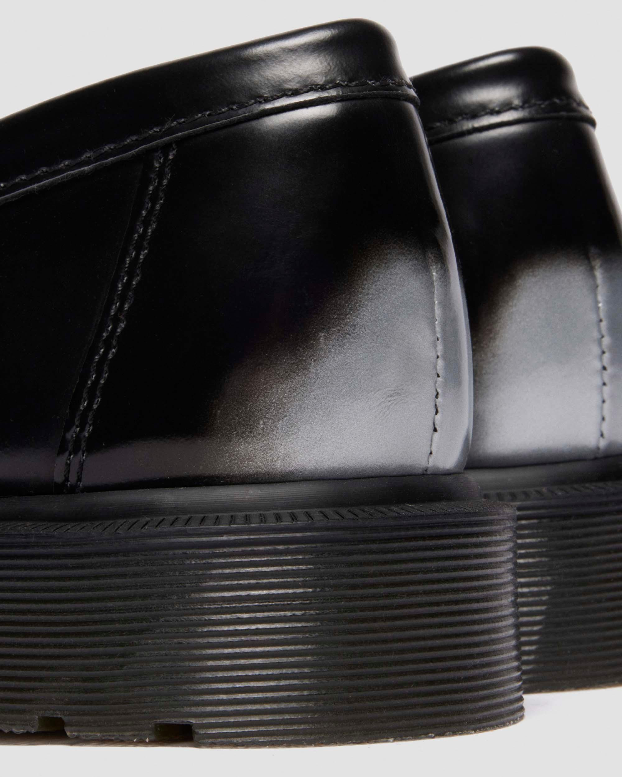 Adrian Arcadia Rub Off Leather Tassel Loafers - 4