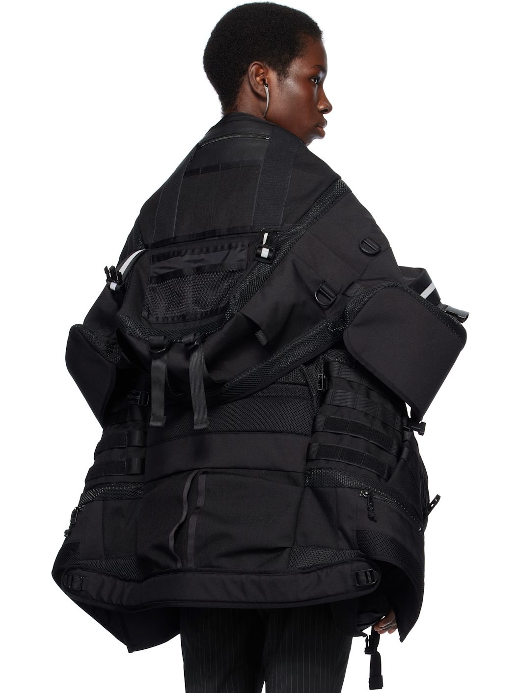 Black Komine Protector Jacket - 3