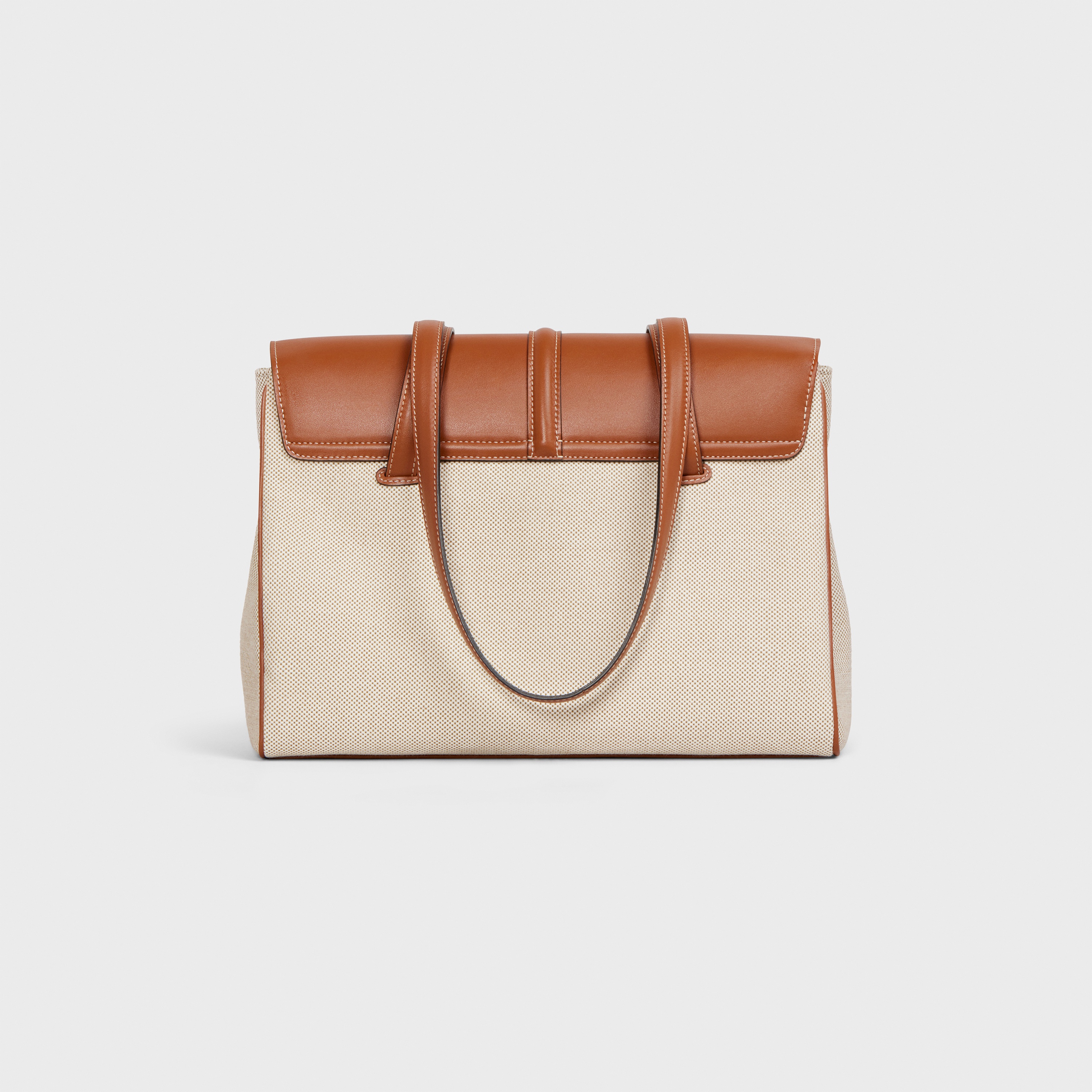 Medium Soft 16 Bag in Textile and Calfskin - 3