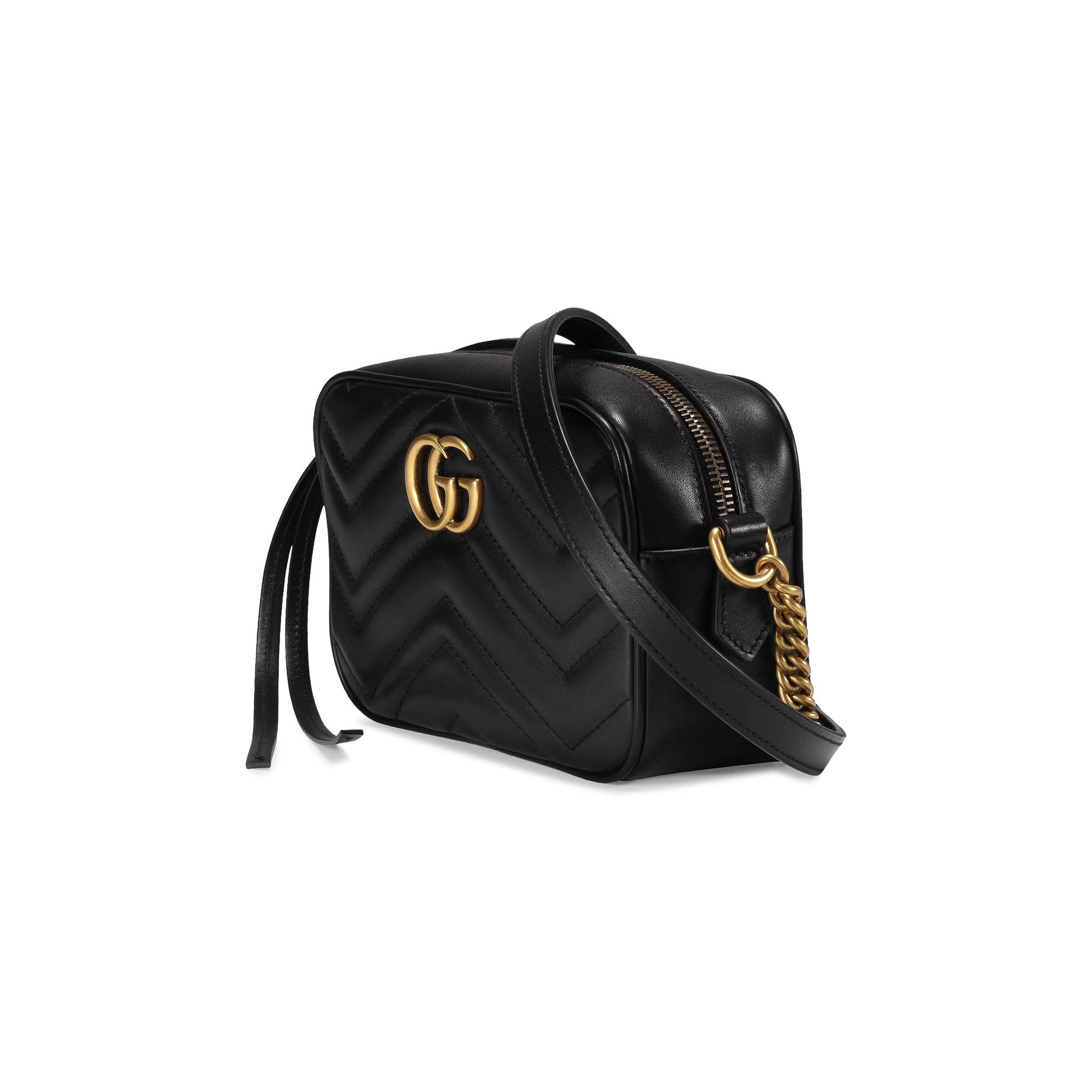 Gucci GG Marmont Matelassé Mini Bag 'Nero' - 2