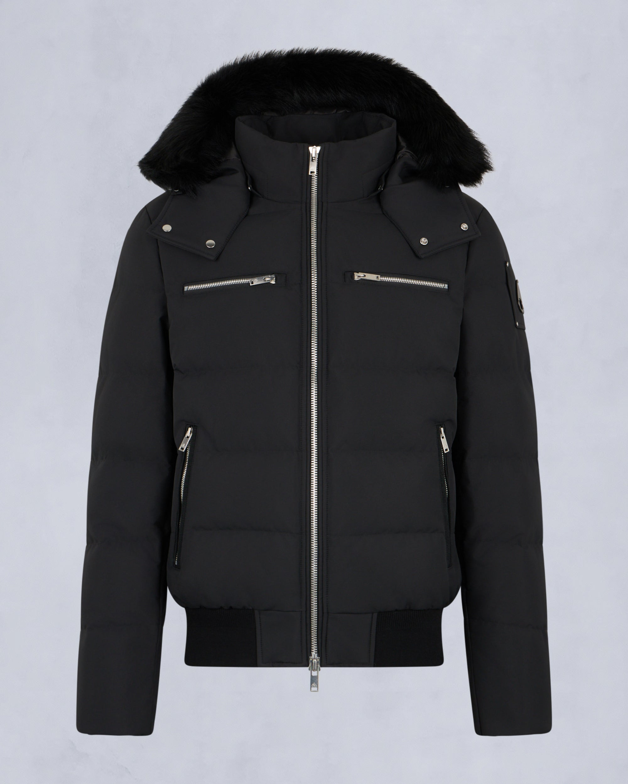 CLOUD SHEARLING BOMBER JACKET - 1