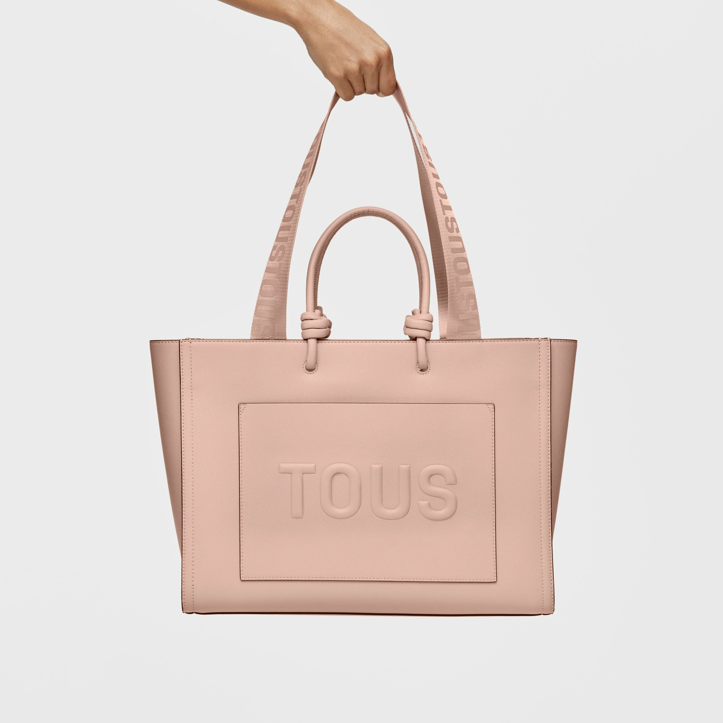 Large taupe TOUS La Rue New Amaya Shopping bag - 1