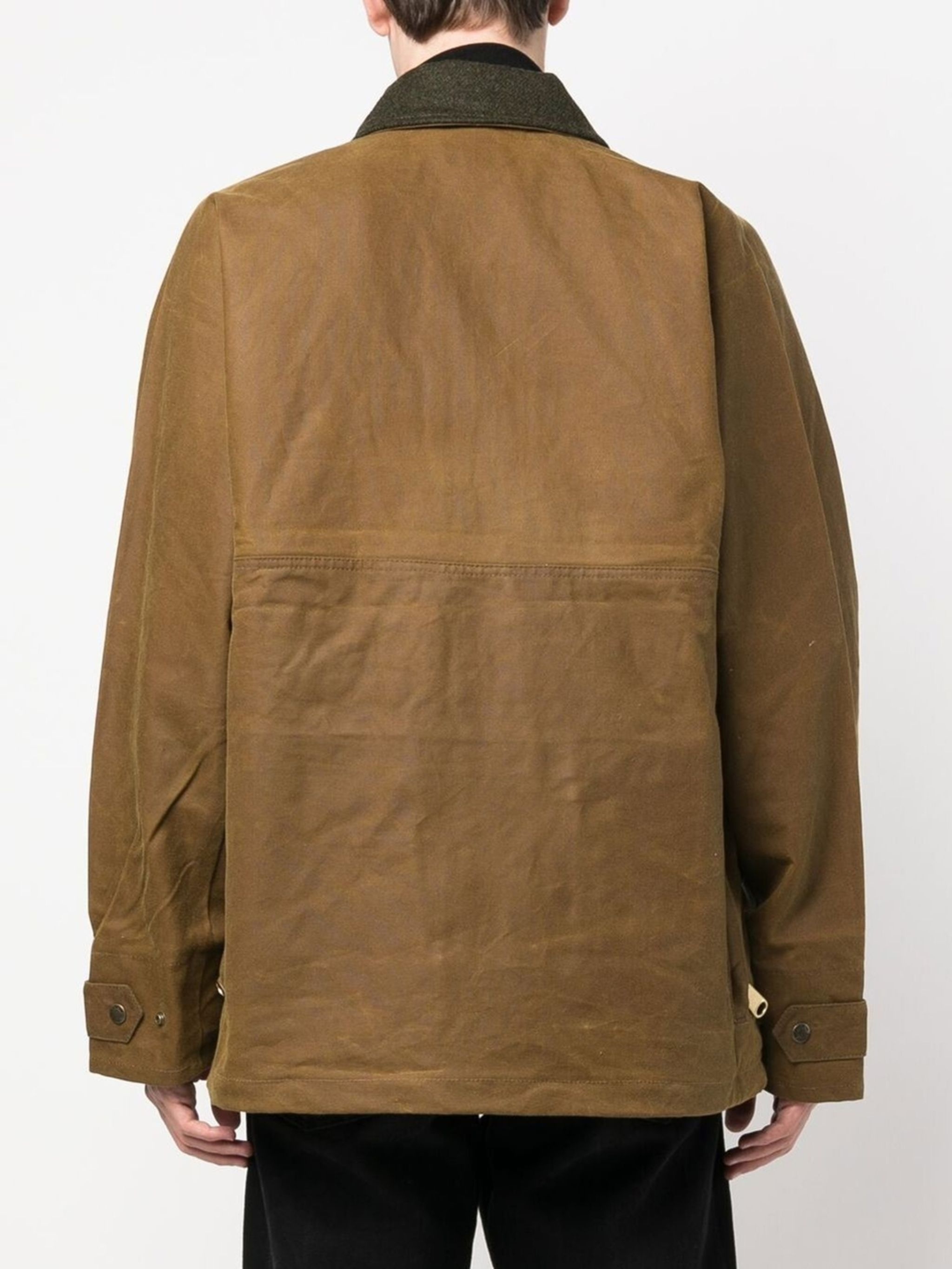 waxed cotton field jacket - 4