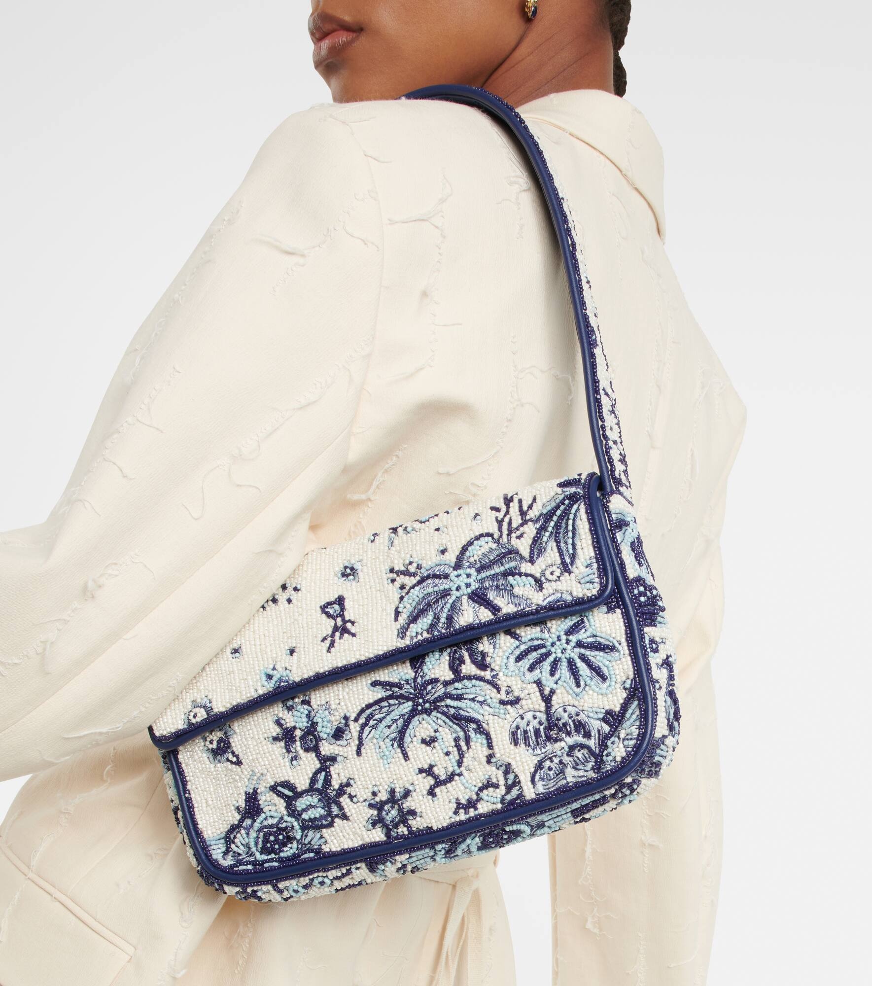 Tommy beaded shoulder bag - 2