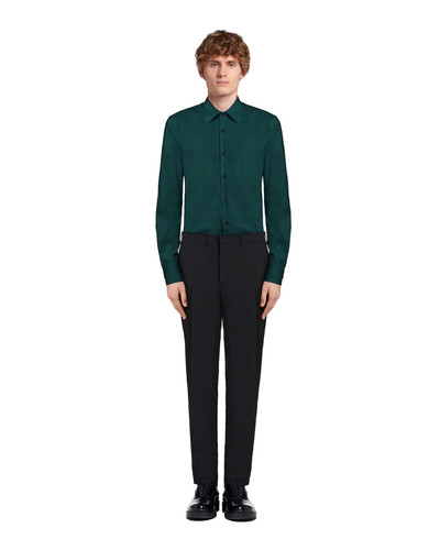 Prada Stretch Poplin Shirt outlook