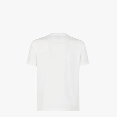 FENDI White cotton T-shirt outlook