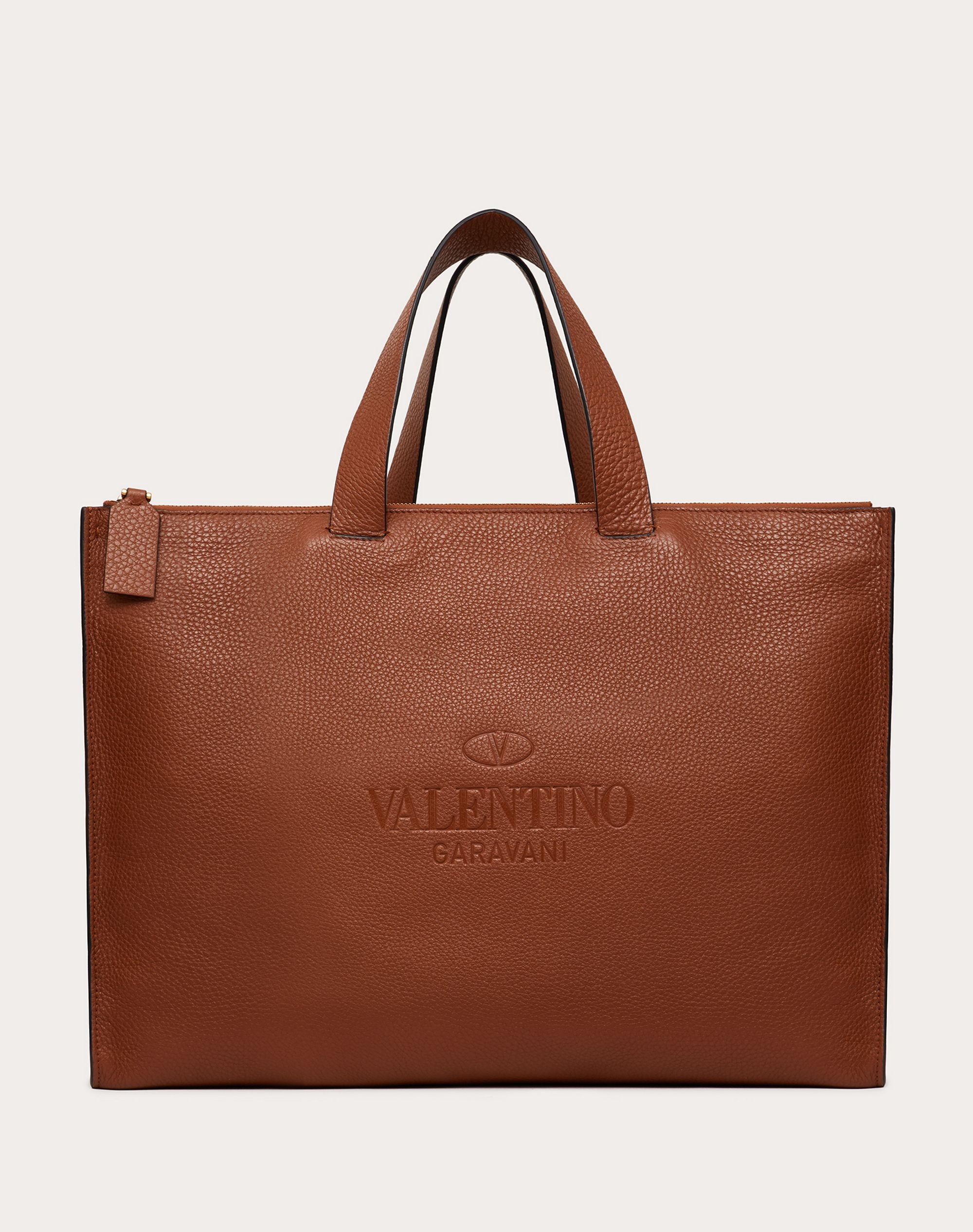 VALENTINO GARAVANI IDENTITY Leather Tote Bag - 1