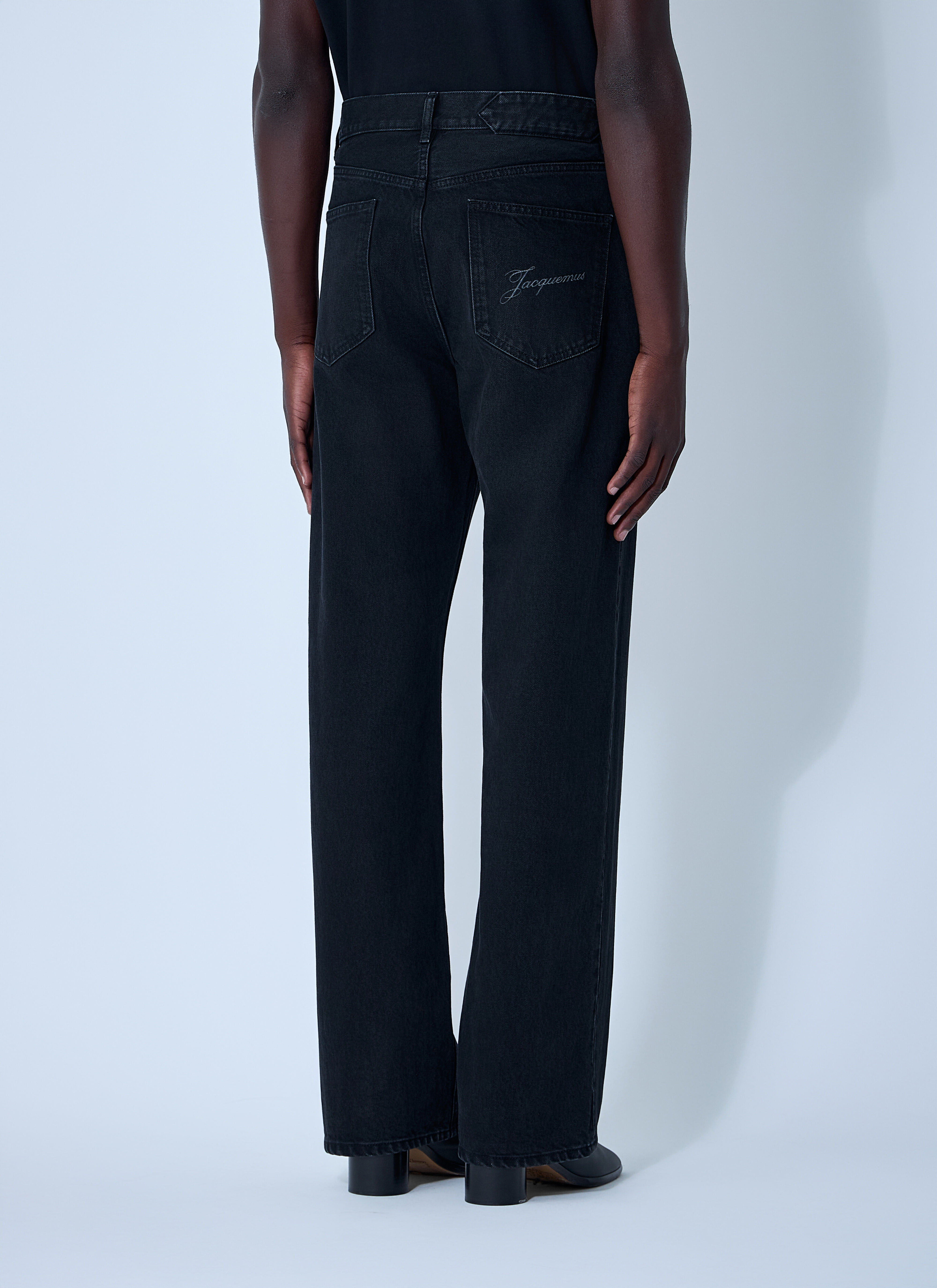 Le De-Nimes Droit Jeans - 4