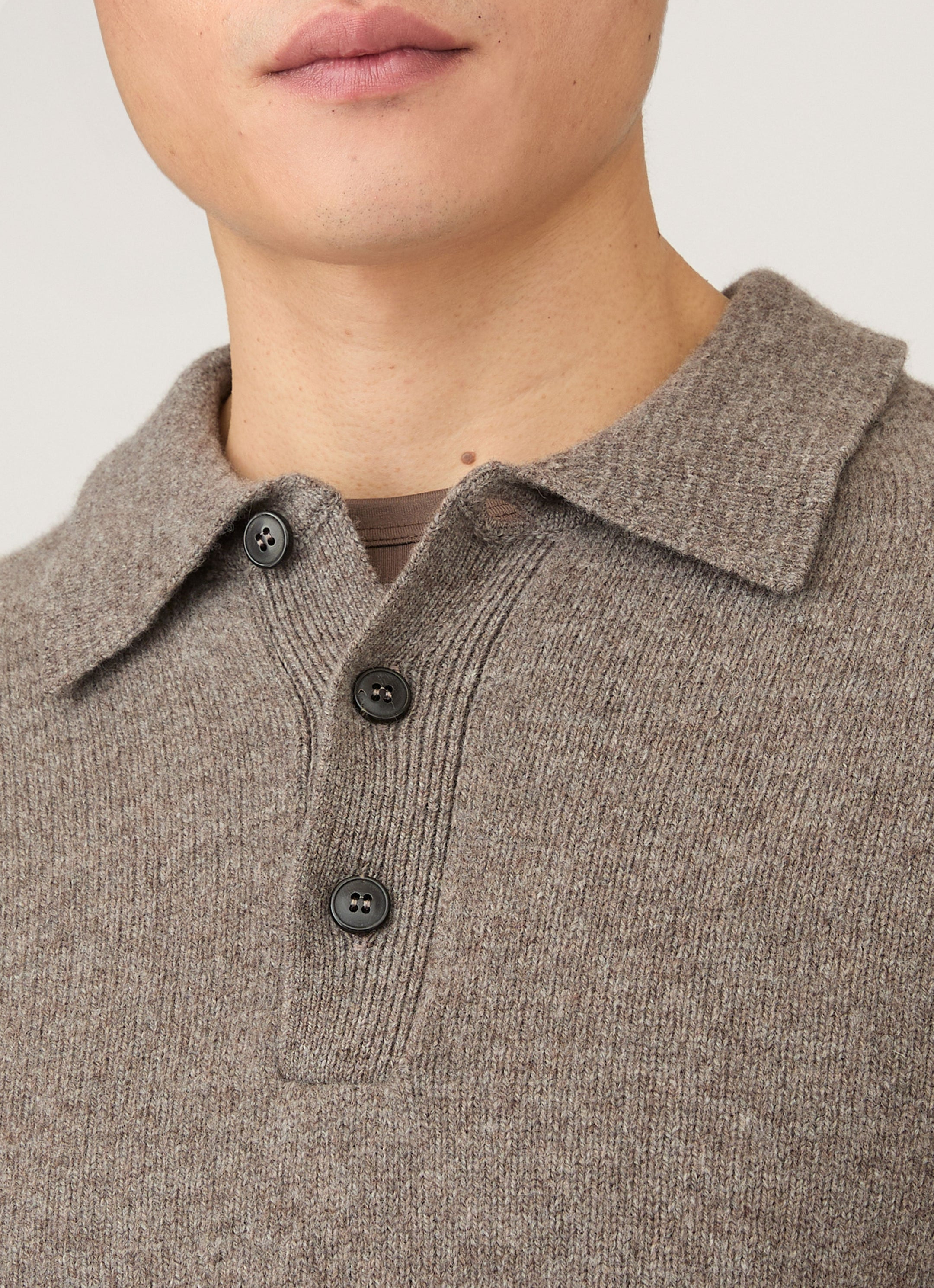 Lambswool Polo Shirt - 6