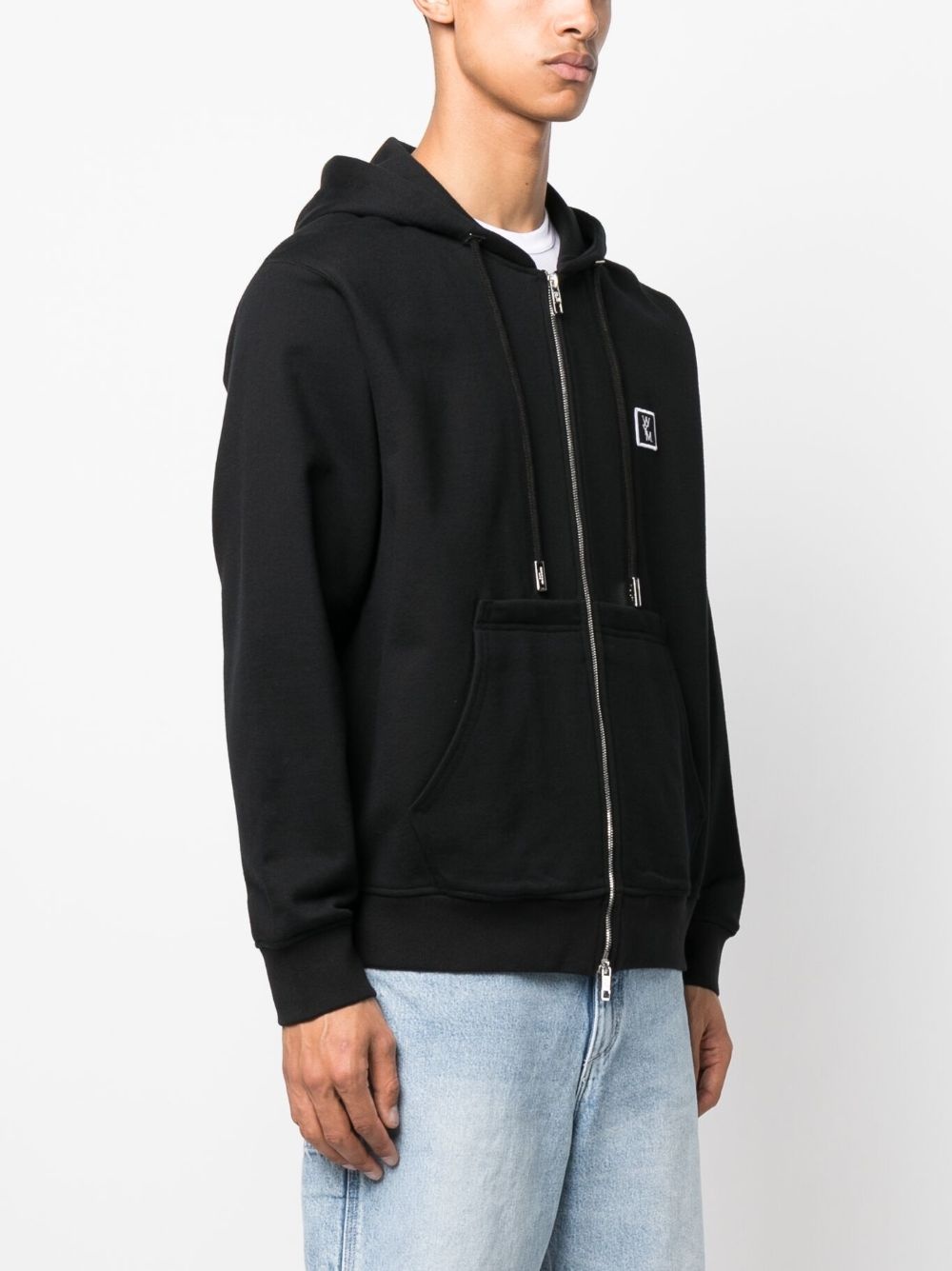 Hogan cotton sweatshirt with logo patch