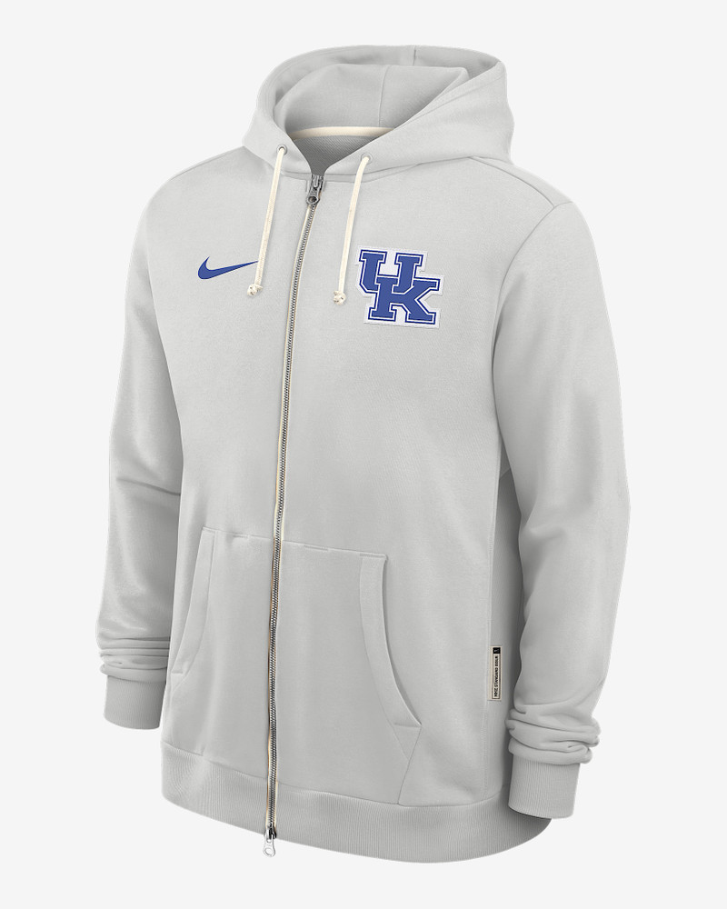 Kentucky Sideline Men's Nike Dri-FIT College Full-Zip Hoodie 1