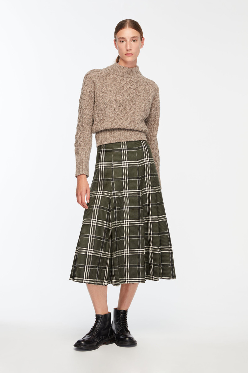 EMILIA WICKSTEAD Emory Knit In Beige Mouline Melange outlook