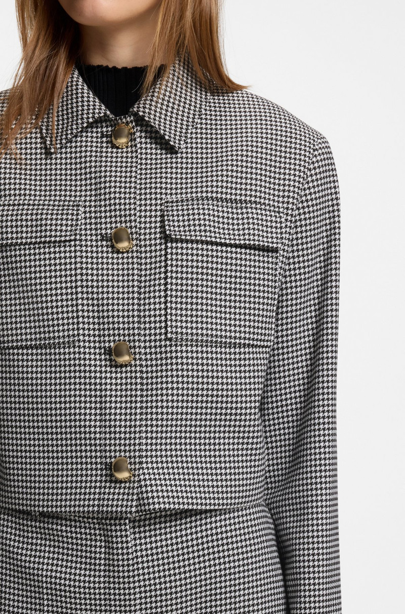RELAXED-FIT BLAZER WITH CROPPED LENGTH 6
