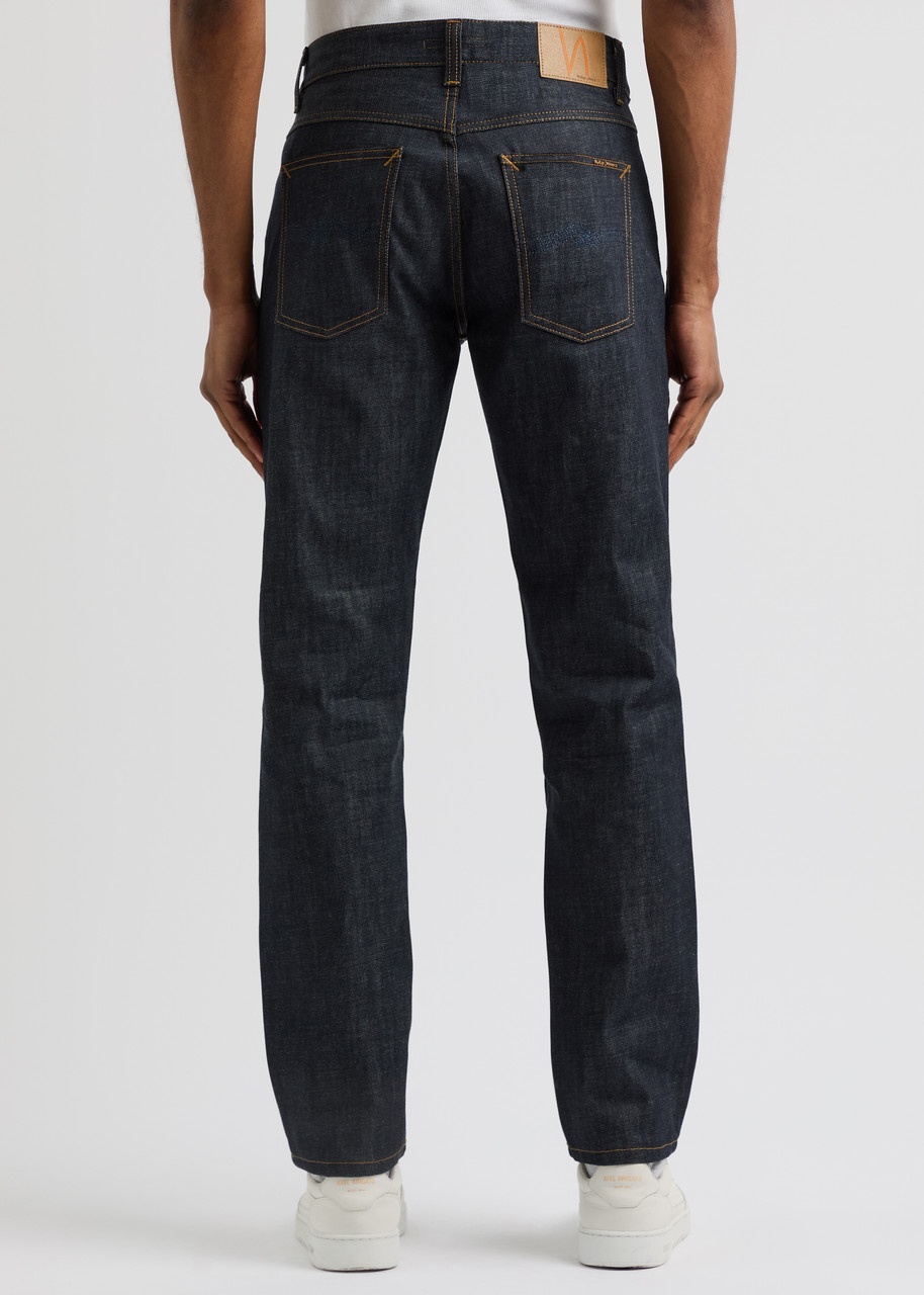 Nudie Jeans Gritty Jackson Straight-leg Jeans - 3