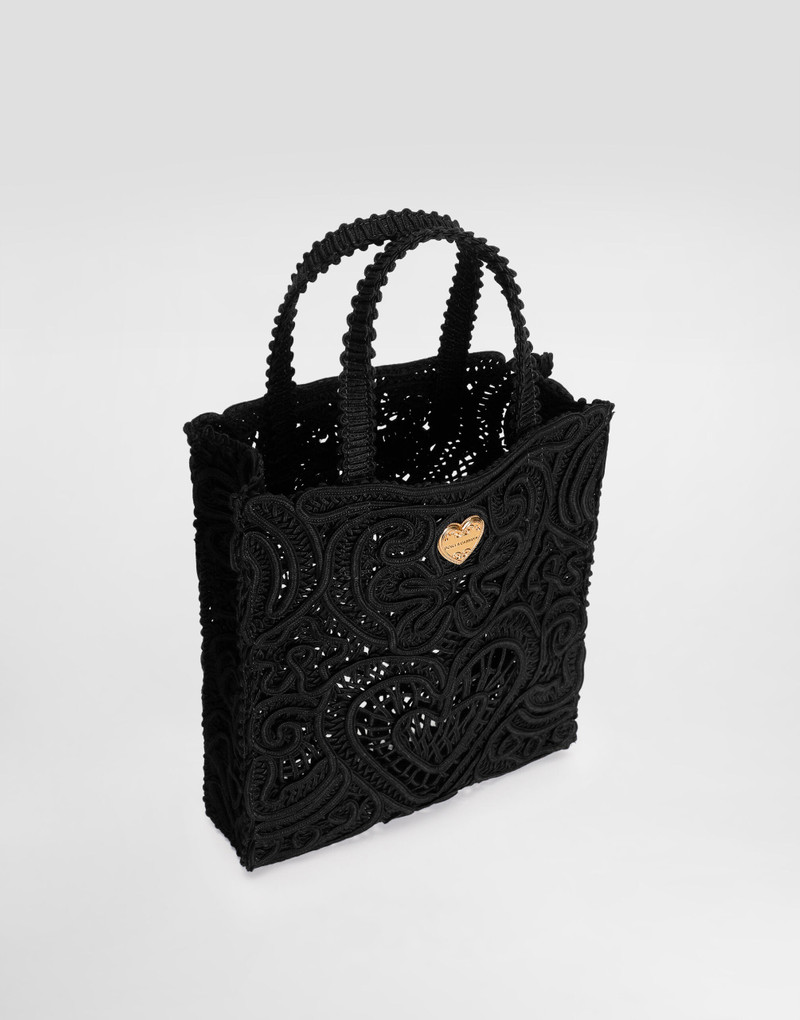 Small cordonetto lace Beatrice bag 5