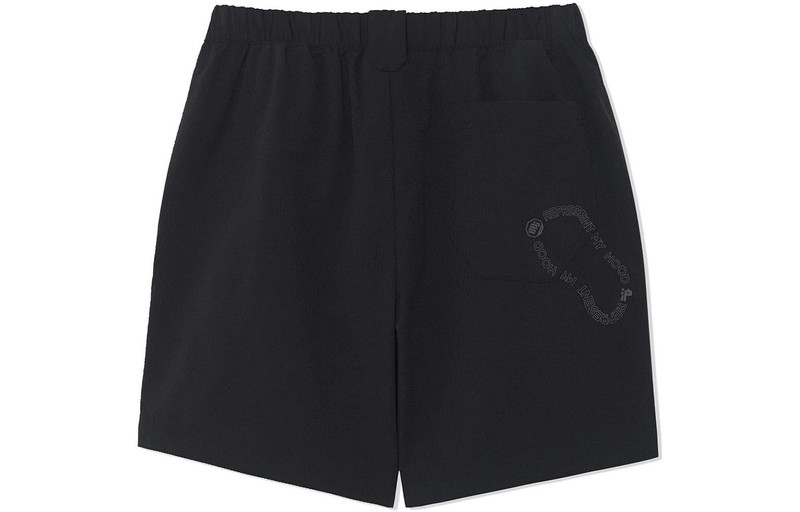 Li-Ning Li-Ning BadFive Hood Graphic Shanghai City Limited Shorts 'Black' AKSSA77-3 outlook