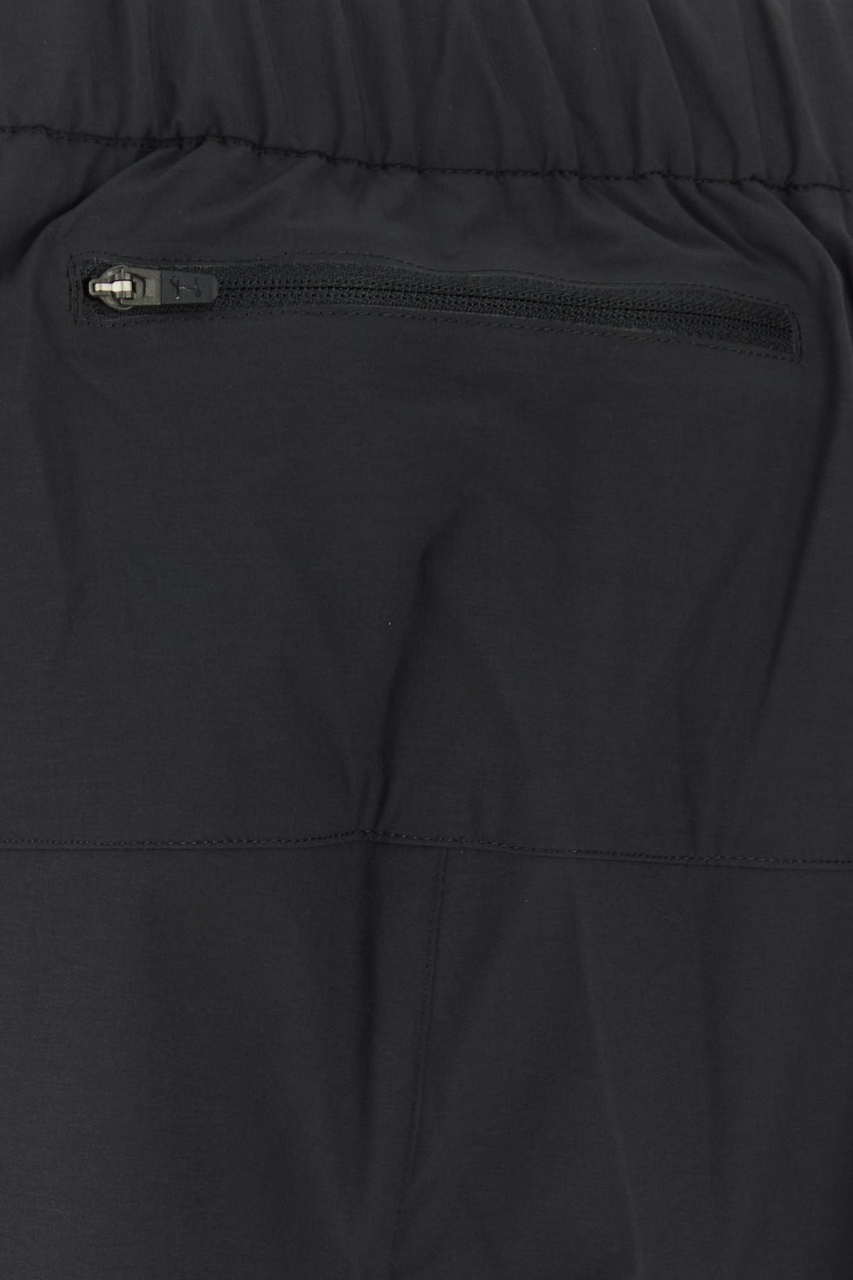 Black stretch polyester pant - 3