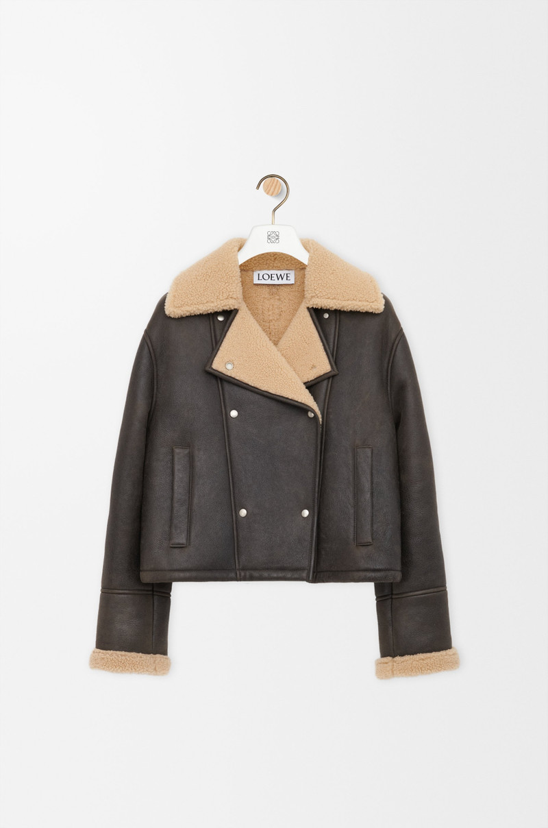 Jacket in shearling 1