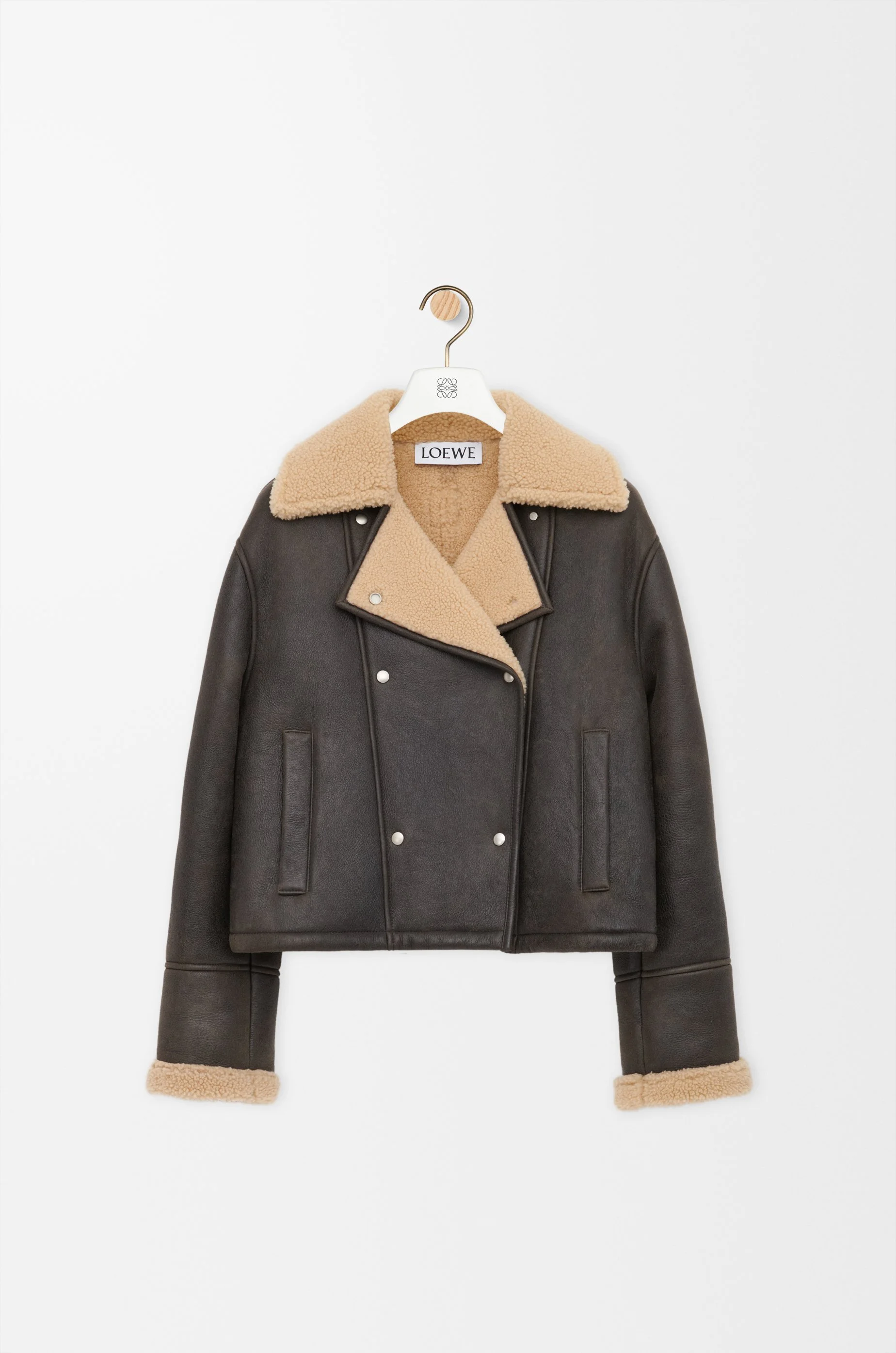 Jacket in shearling - 1