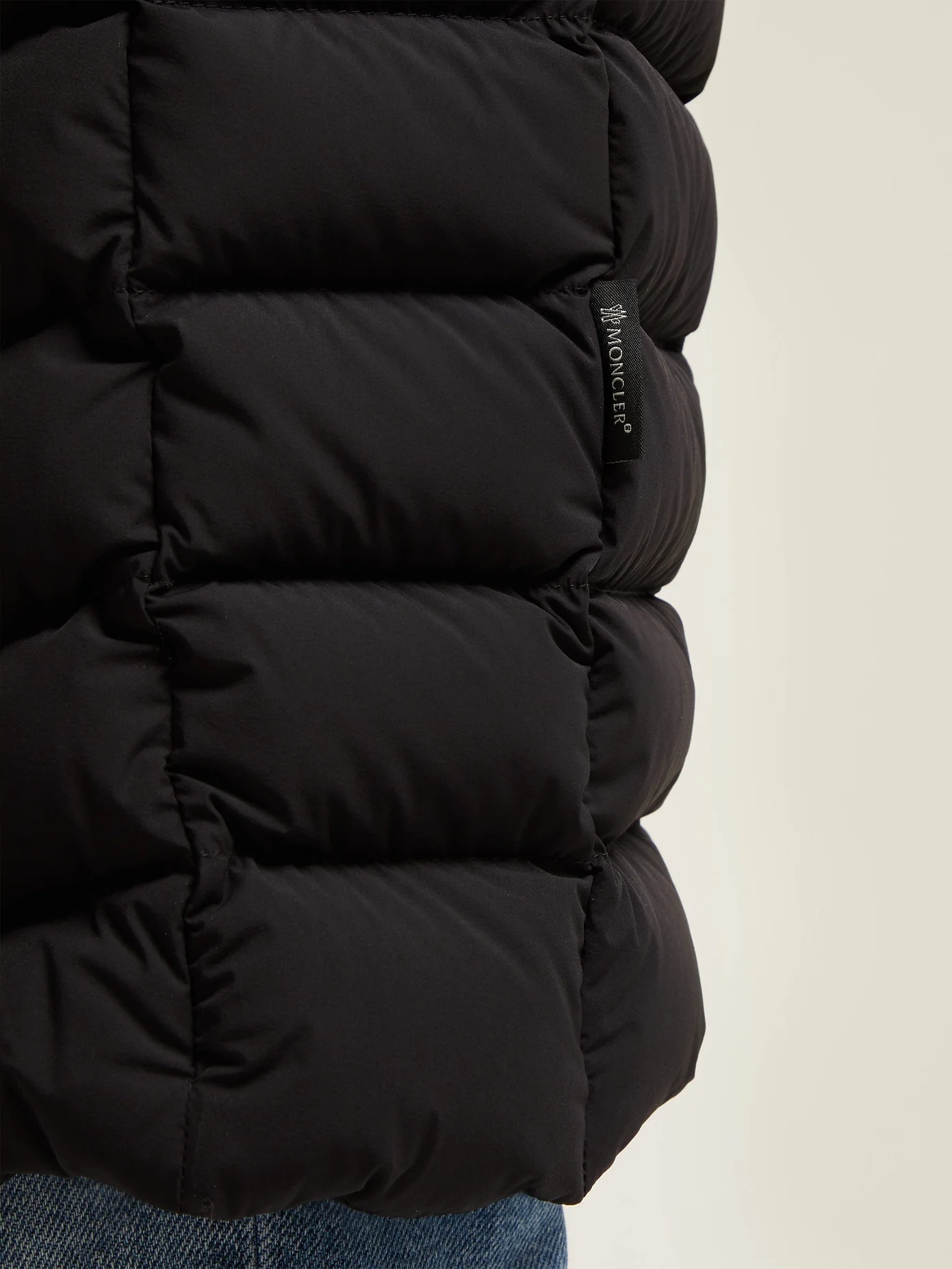 Barge asymmetric-zip quilted down-filled coat - 5