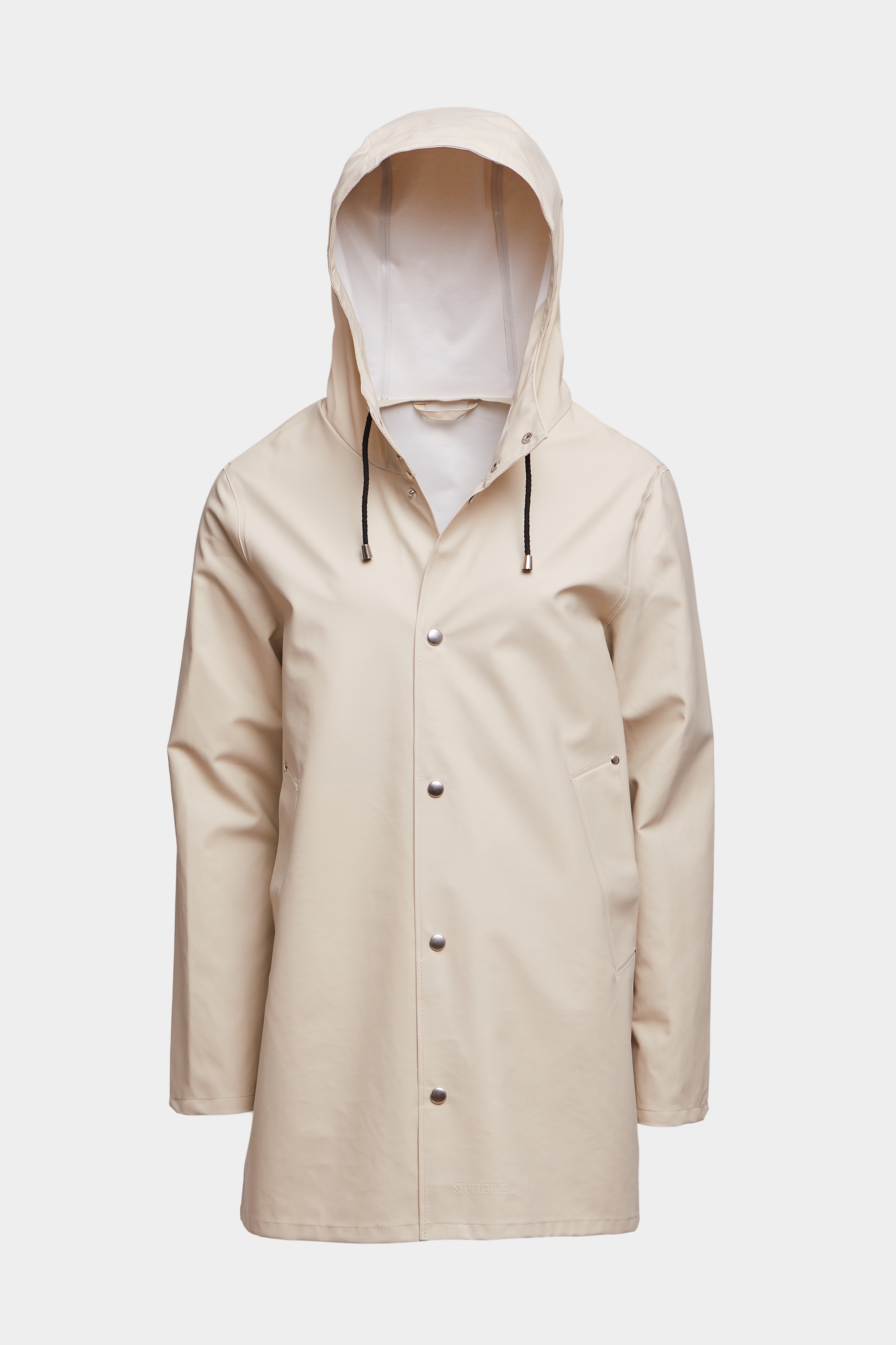 Stockholm Lightweight Raincoat Oyster - 1