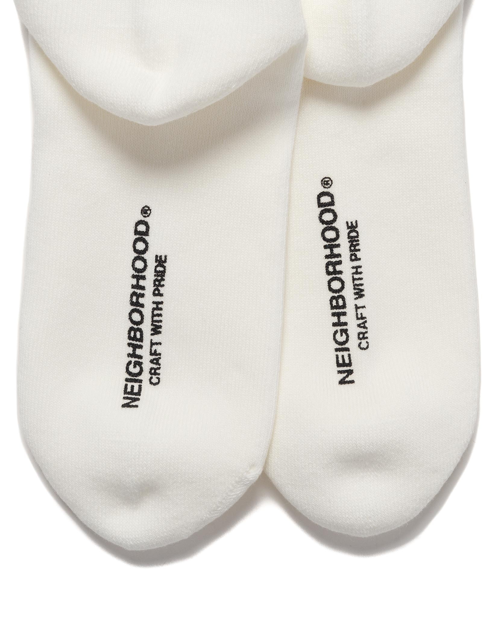 Plain Ankle Socks Off White - 2